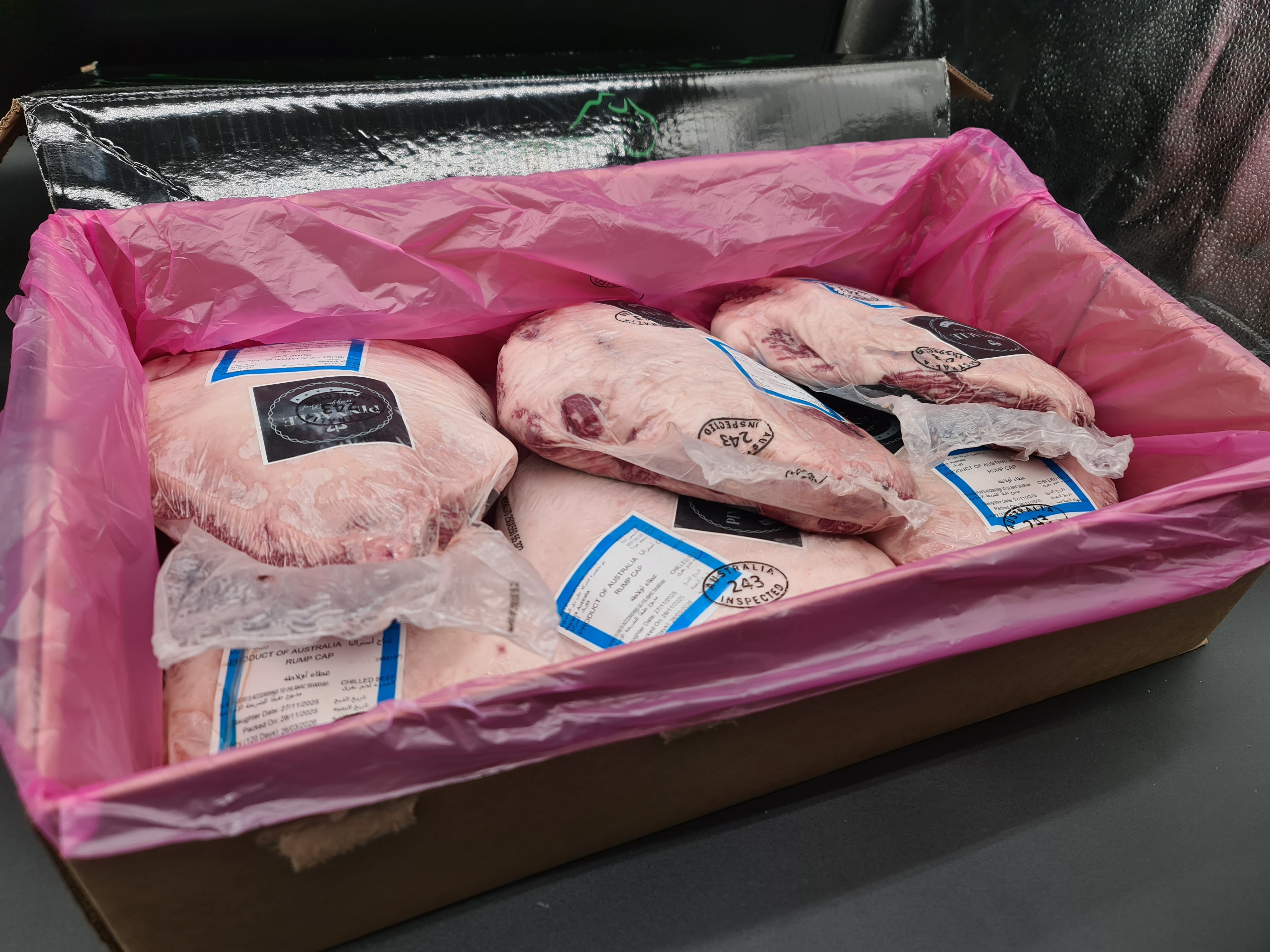 Southern Highlands Pinnacle Wagyu Grain-fed Rump Cap $95/kg