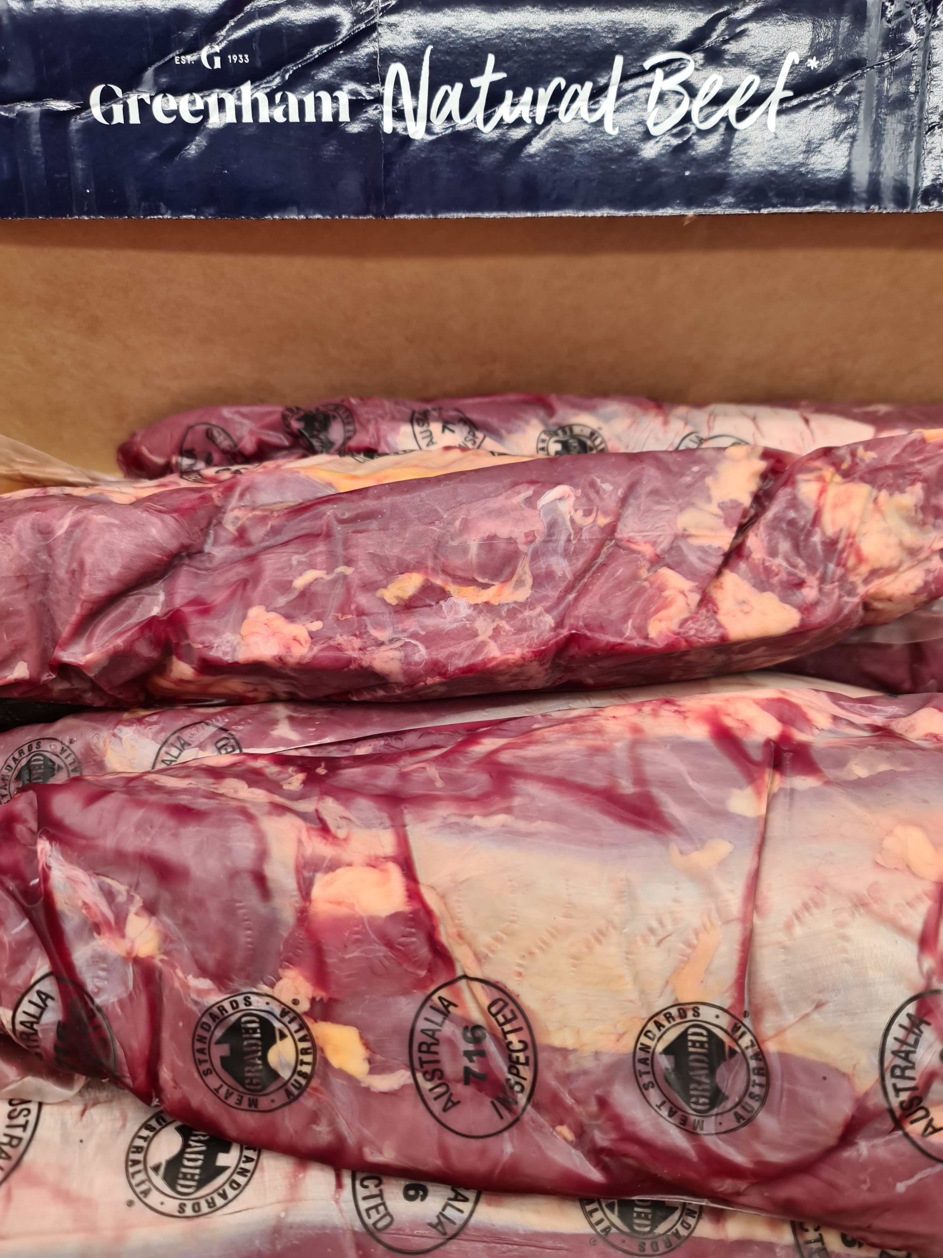 Tenderloin From $66/kg – 100% Grass-Fed & Finished Beef – Greenham Natural Beef