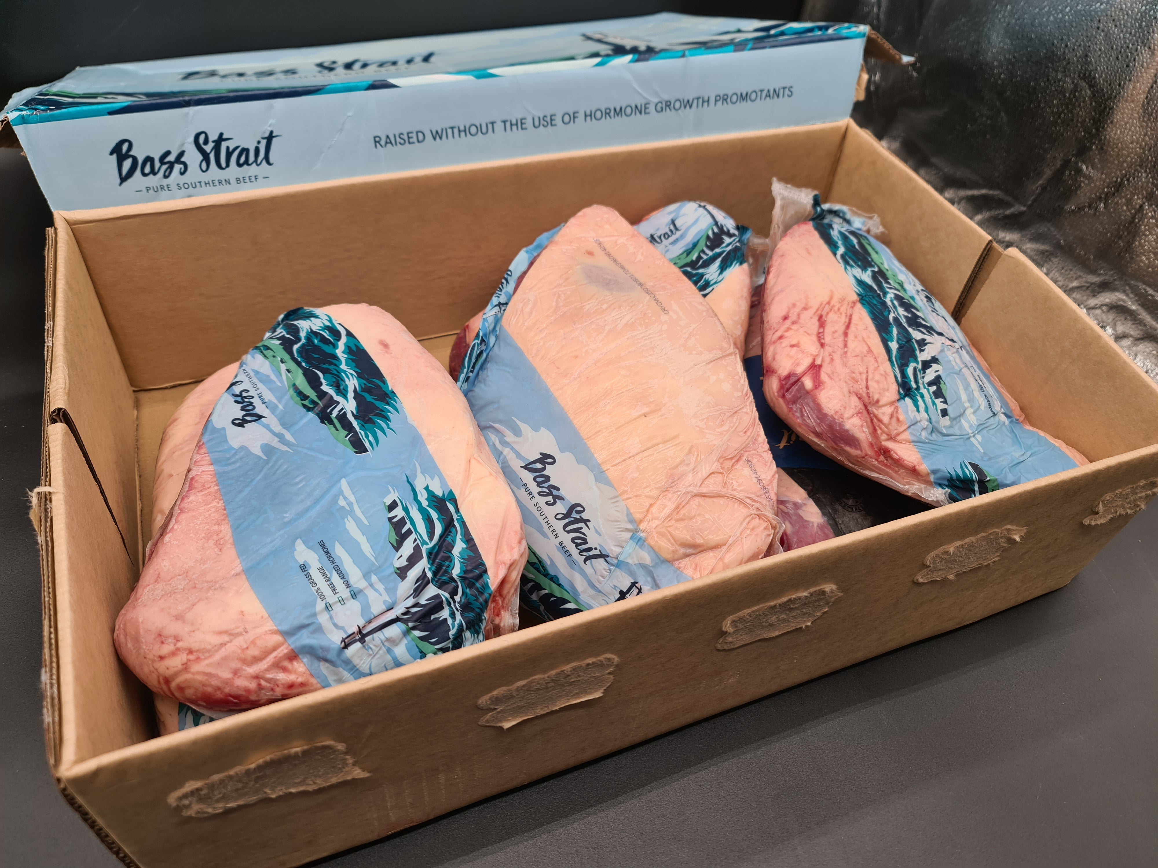 Rump Cap From $37/kg – Grass-Fed Beef MB3+ – Bass Strait
