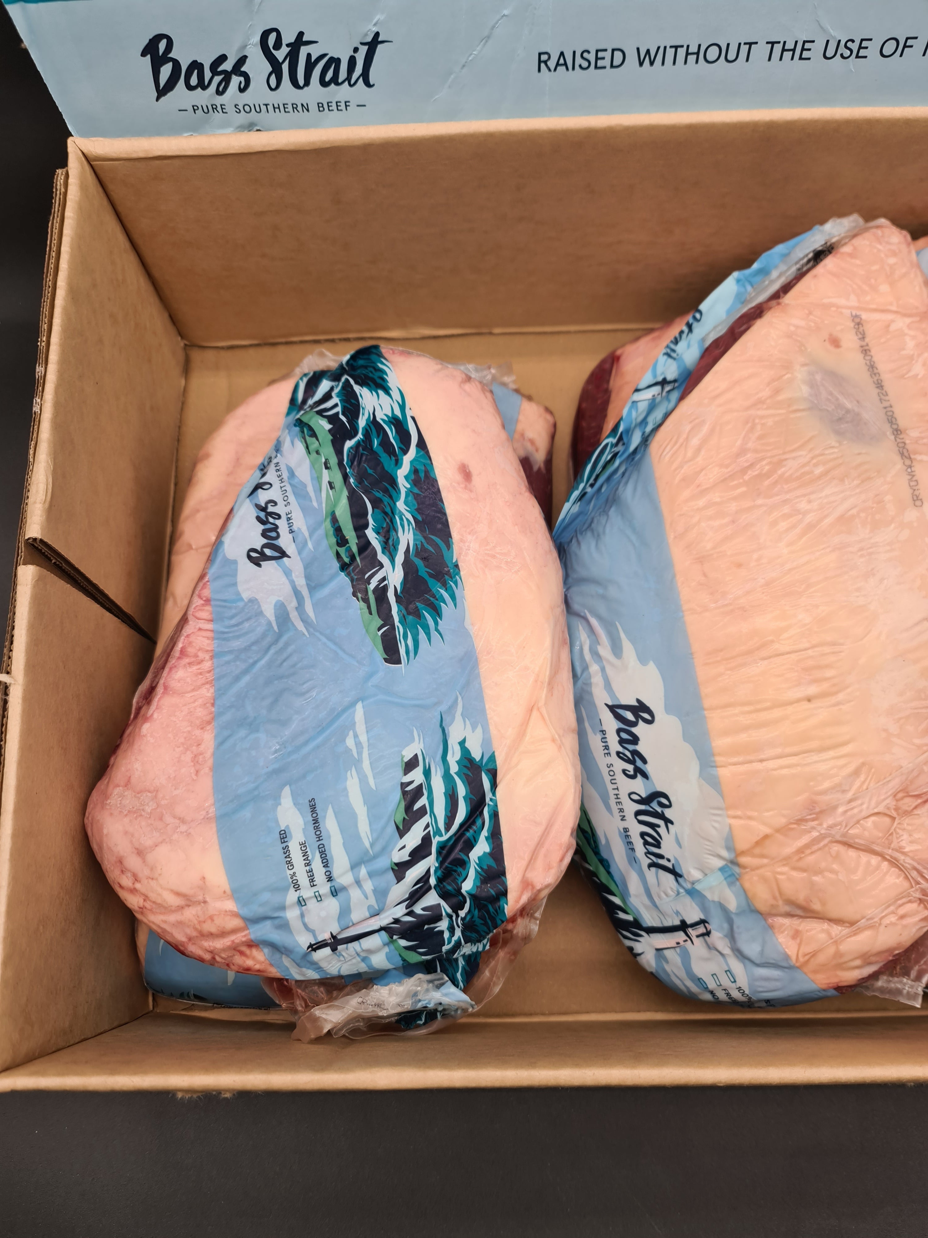 Rump Cap From $37/kg – Grass-Fed Beef MB3+ – Bass Strait