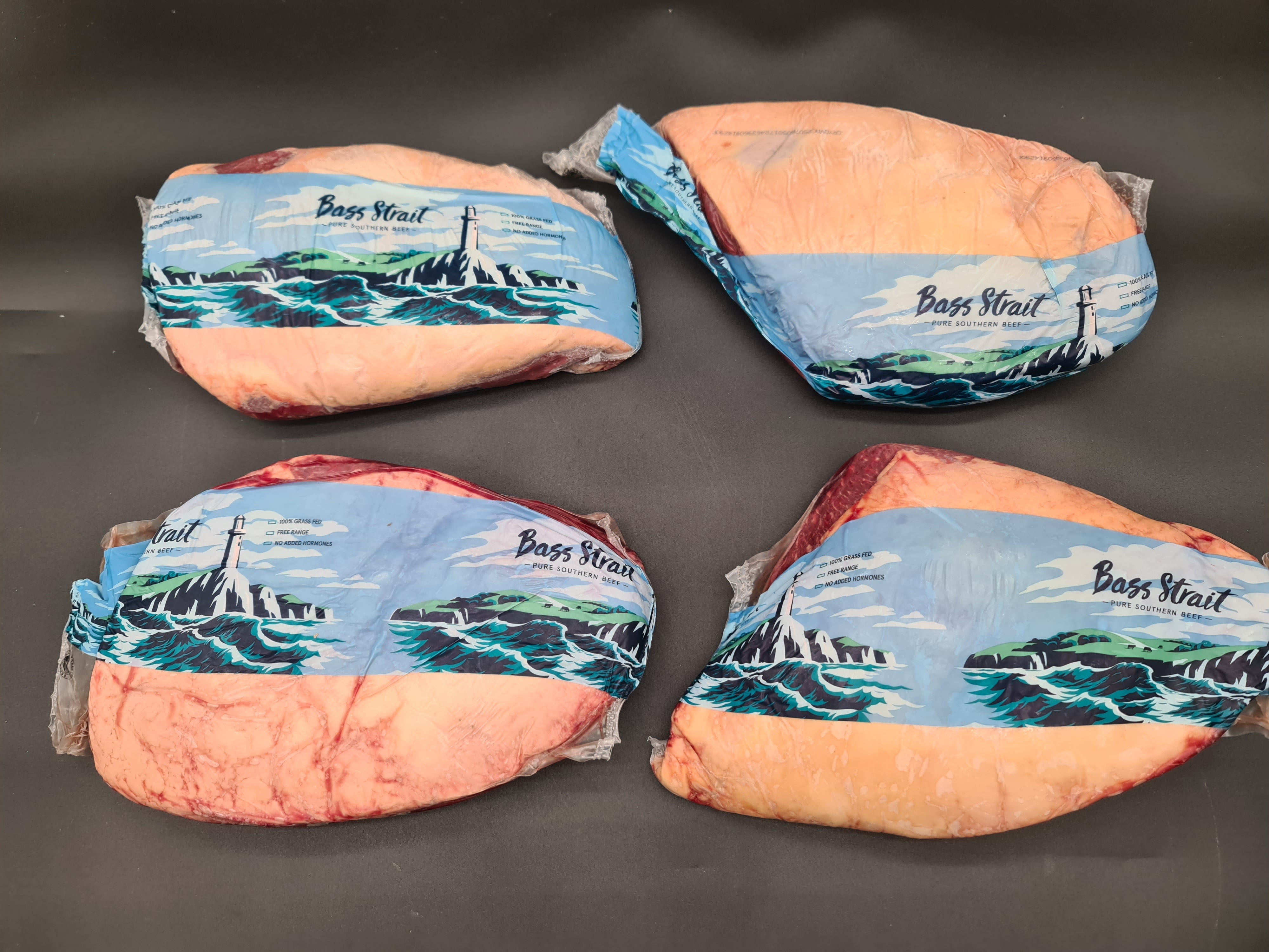 Rump Cap From $37/kg – Grass-Fed Beef MB3+ – Bass Strait