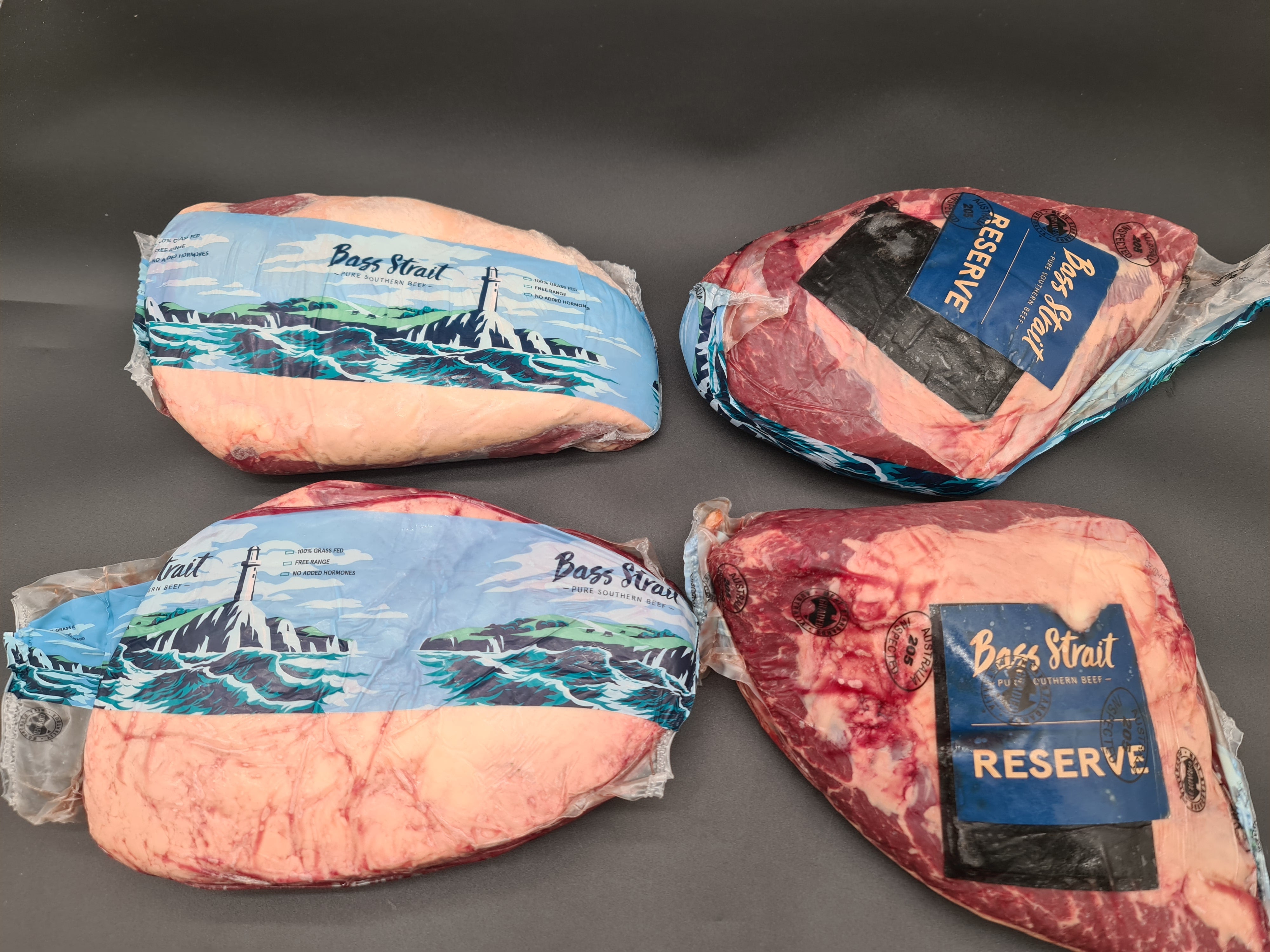 Rump Cap From $37/kg – Grass-Fed Beef MB3+ – Bass Strait