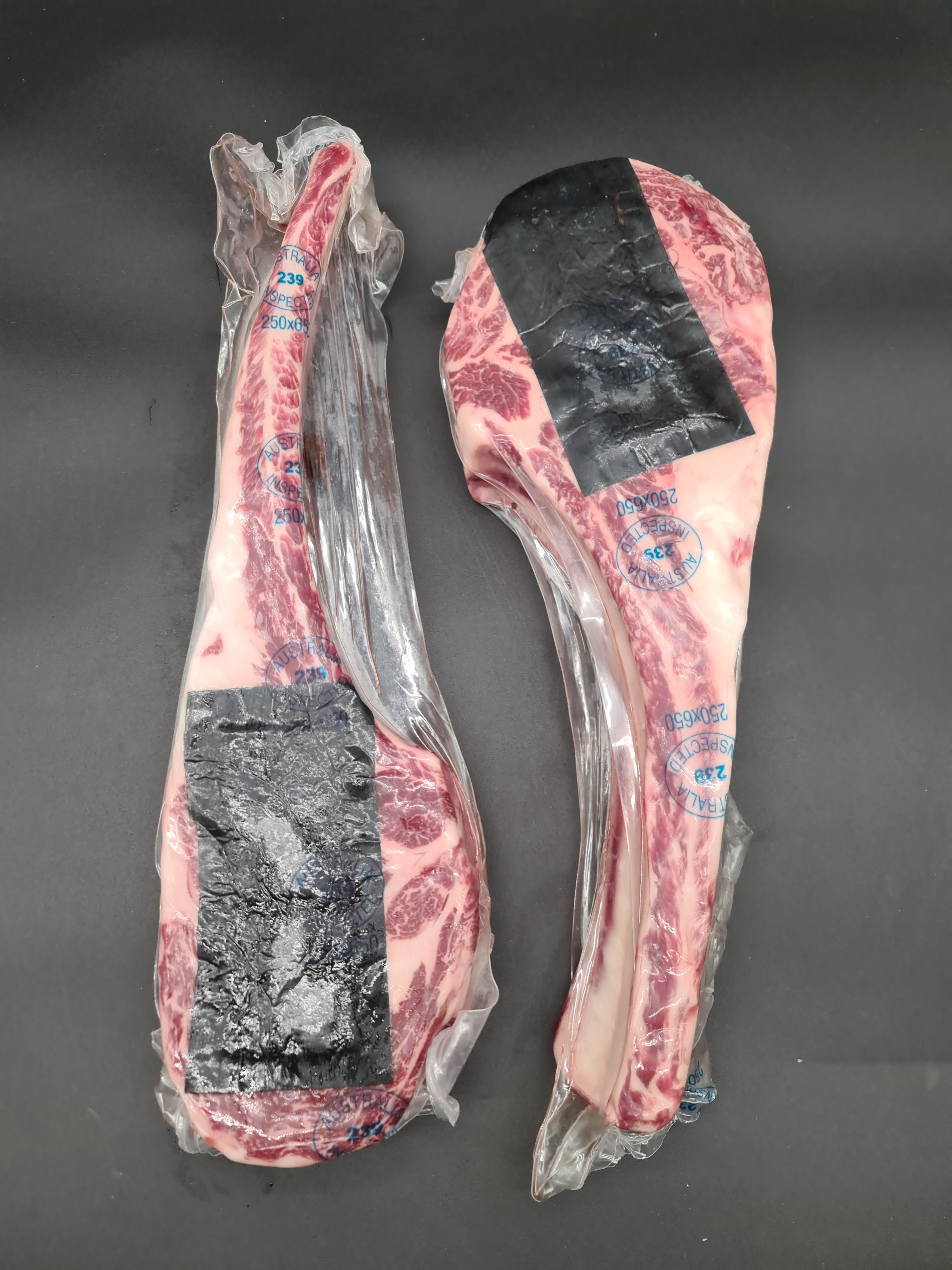 Rib (Tomahawk) From $102/kg – Grain-Fed Wagyu MB8–9 – Shimo