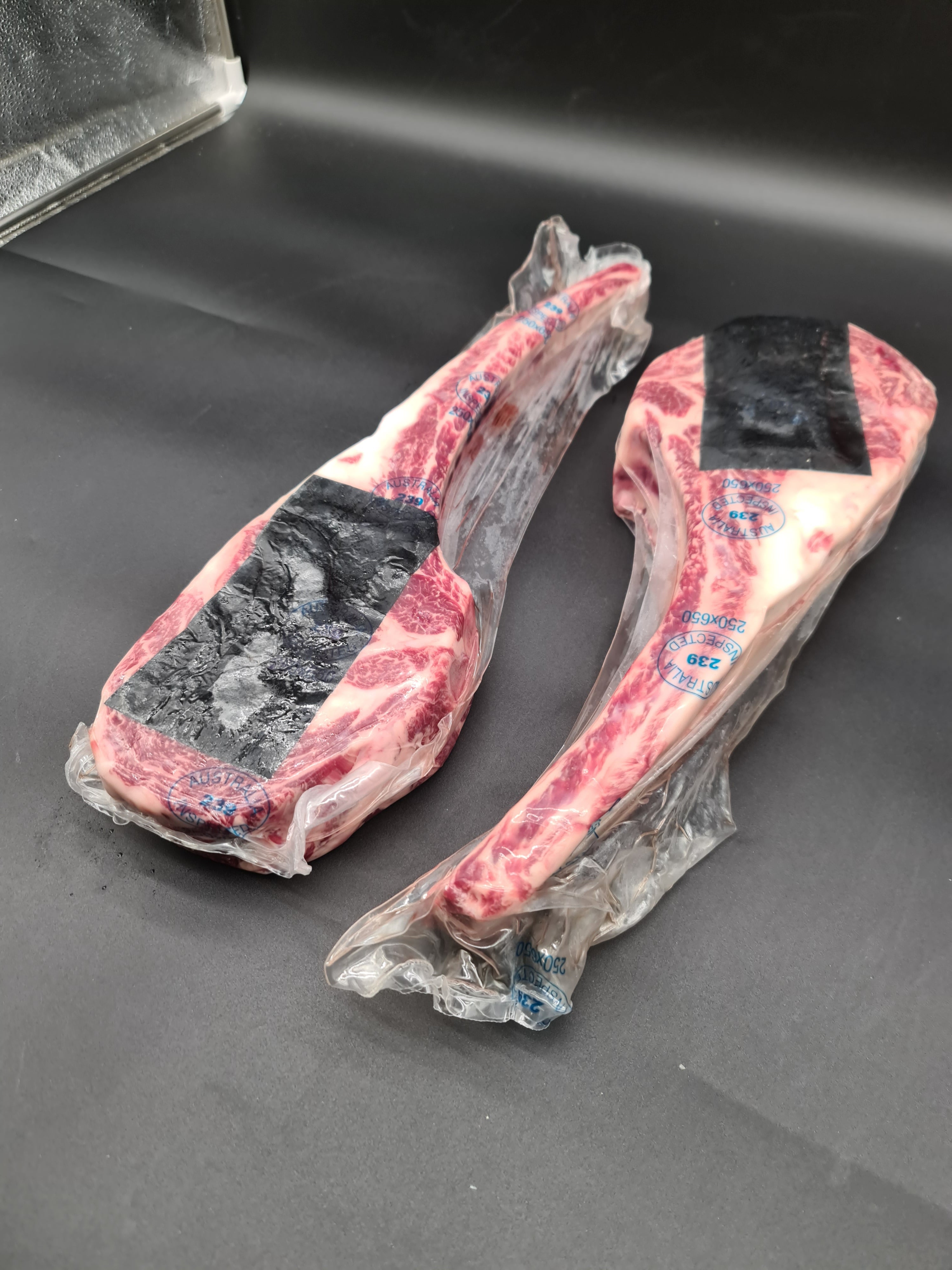 Rib (Tomahawk) From $102/kg – Grain-Fed Wagyu MB8–9 – Shimo