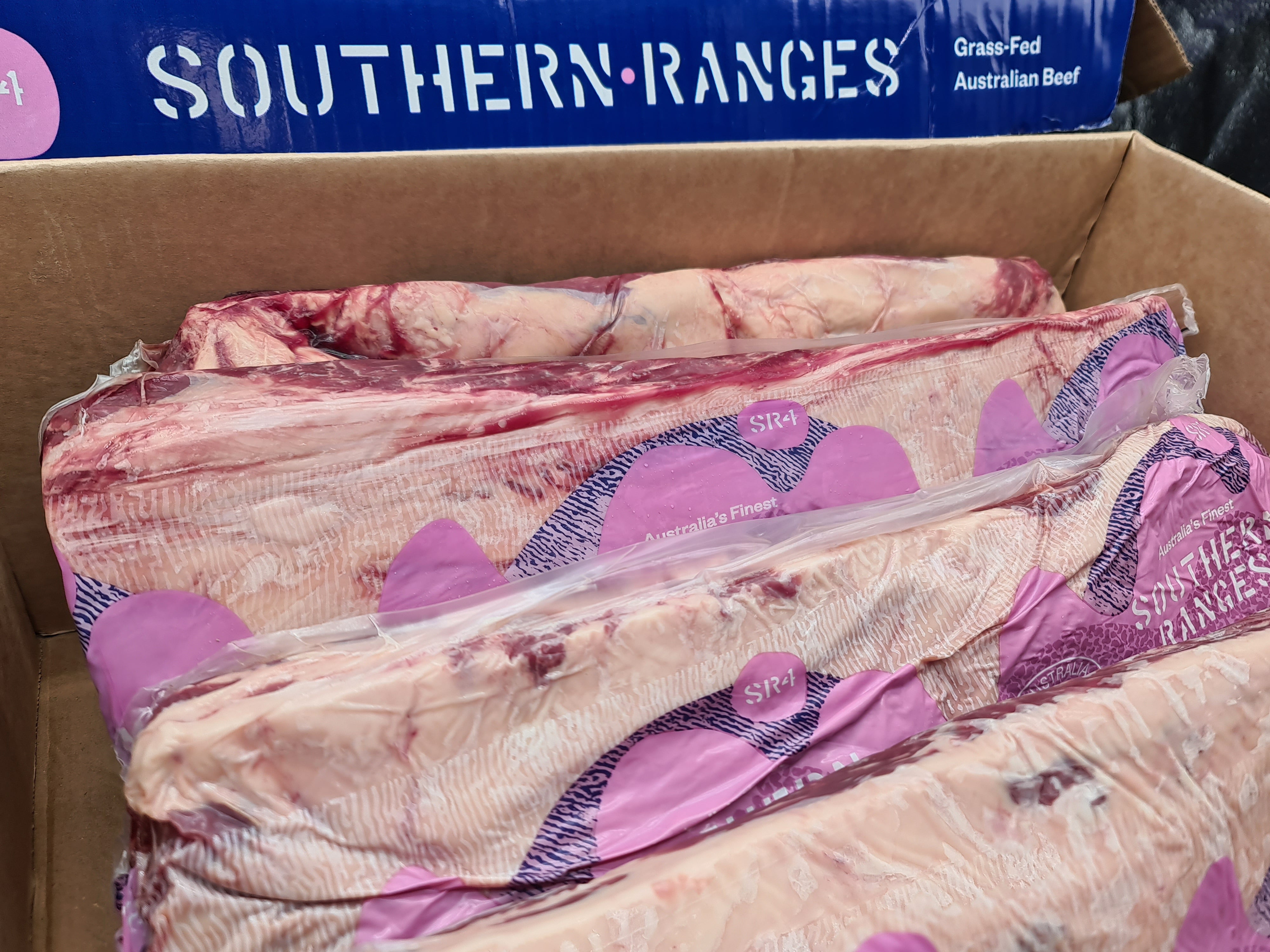 Southern Ranges Porterhouse Striploin $60/kg MB4+ (100% Grass-Fed & Finished)