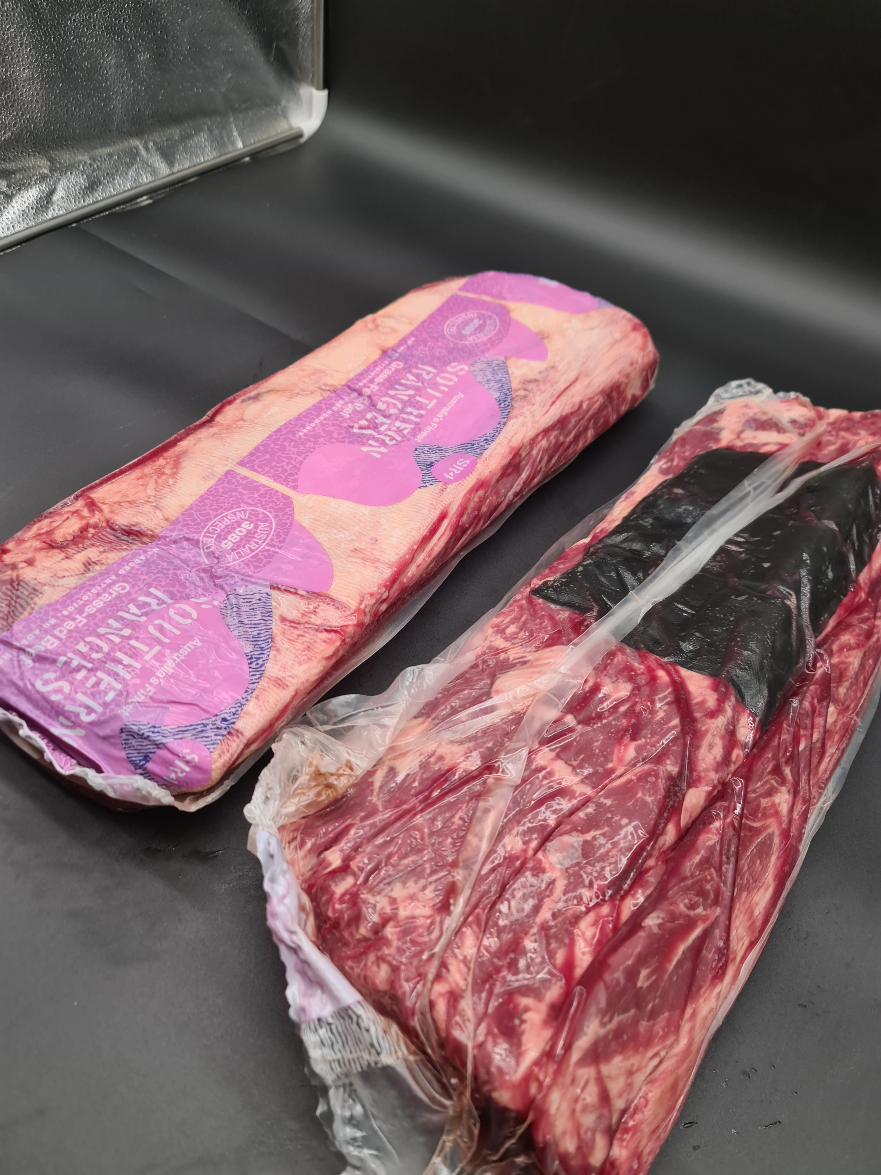 Porterhouse Striploin From $60/kg - Grass-Fed & Finished Angus MB4+