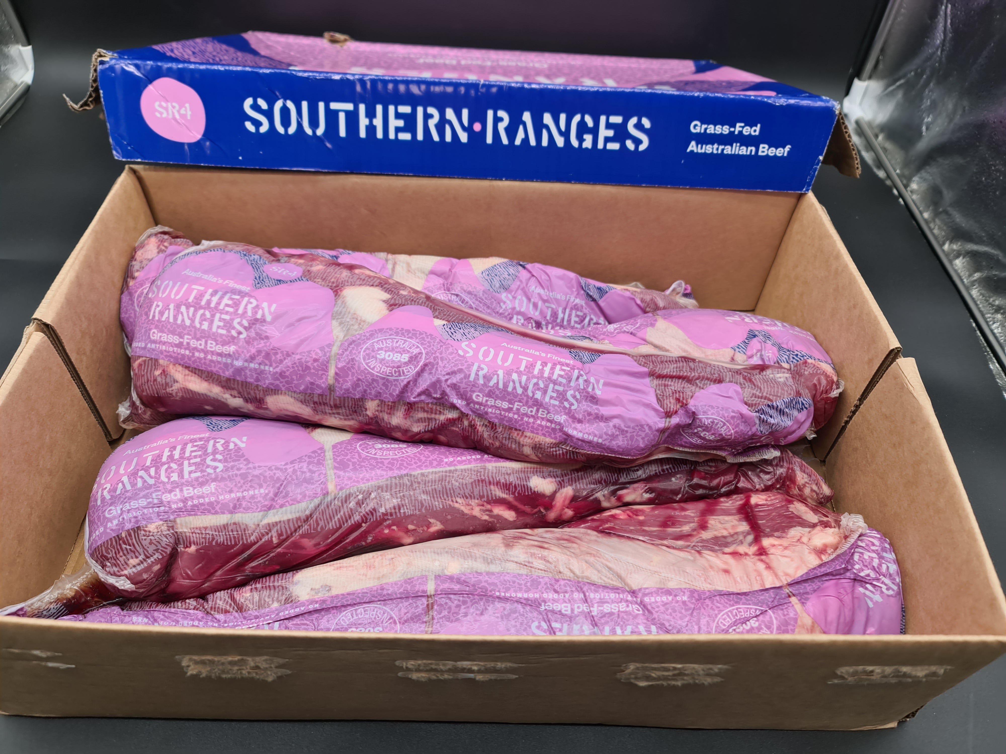 Southern Ranges Eye Fillet Tenderloin MB4+ (100% Grass-Fed & Finished) $85/kg