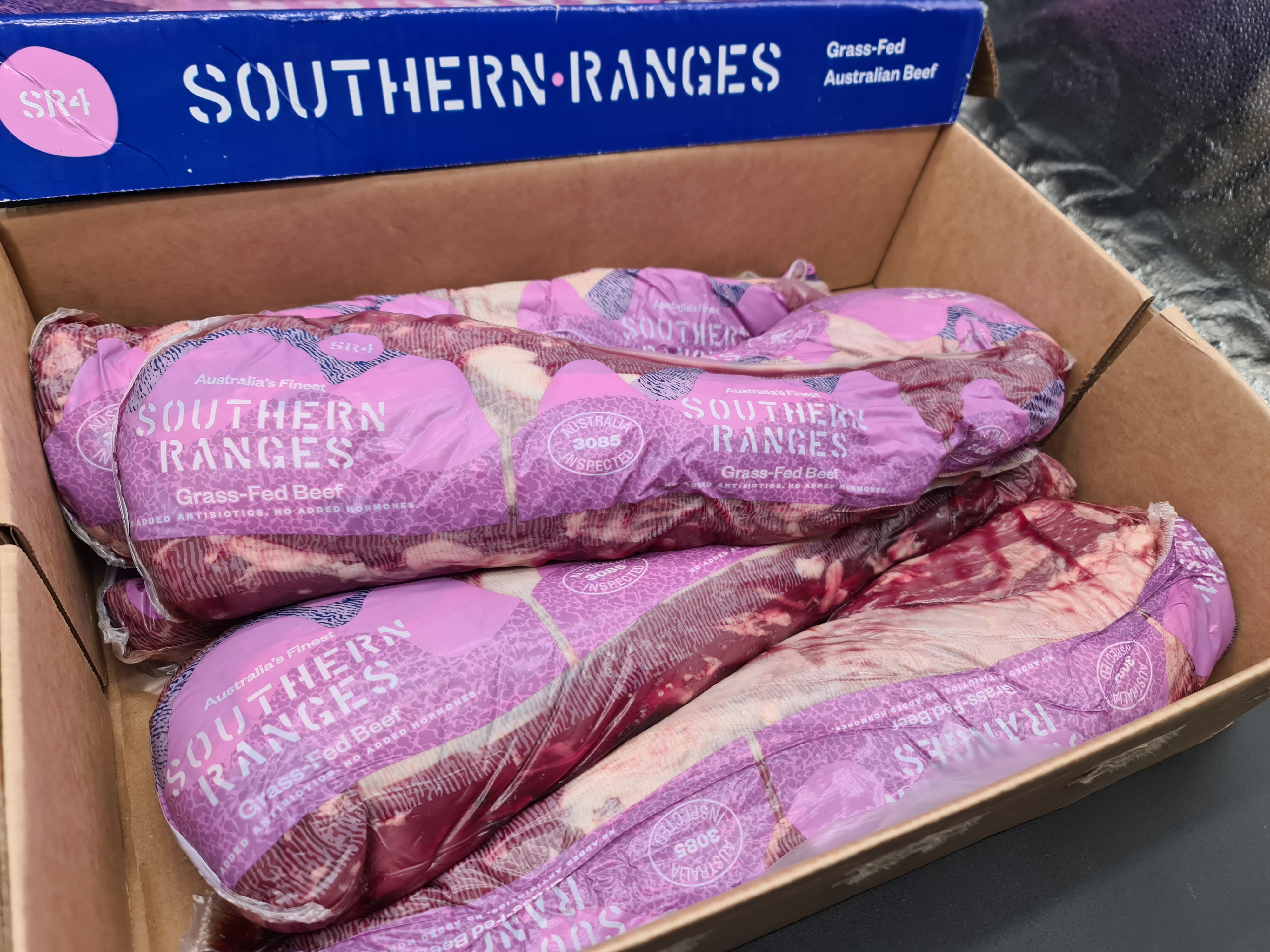 Southern Ranges Eye Fillet Tenderloin MB4+ (100% Grass-Fed & Finished) $85/kg