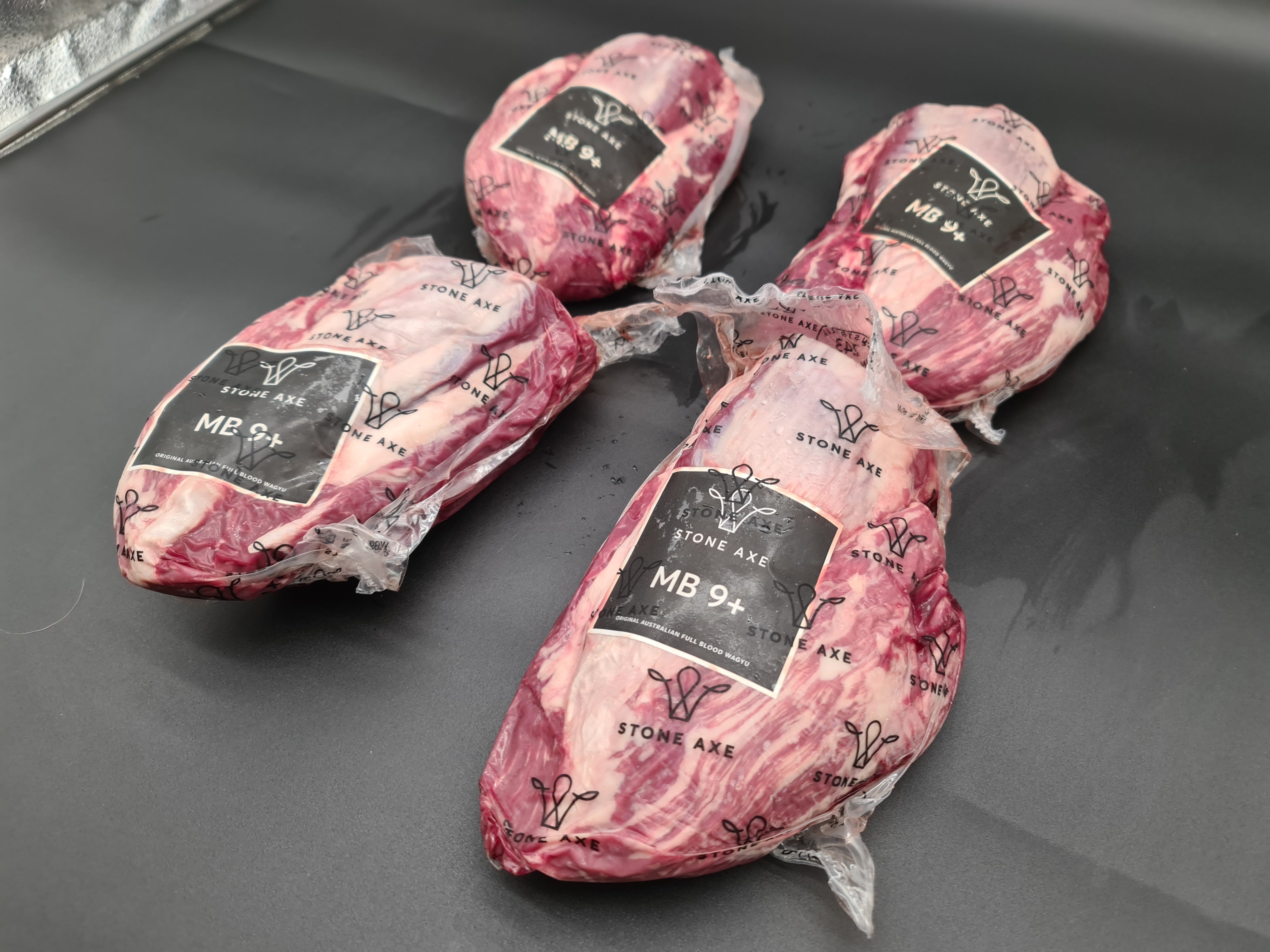 Butt Tenderloin From $110/kg – Grain-Fed MB9+ – Stone Axe