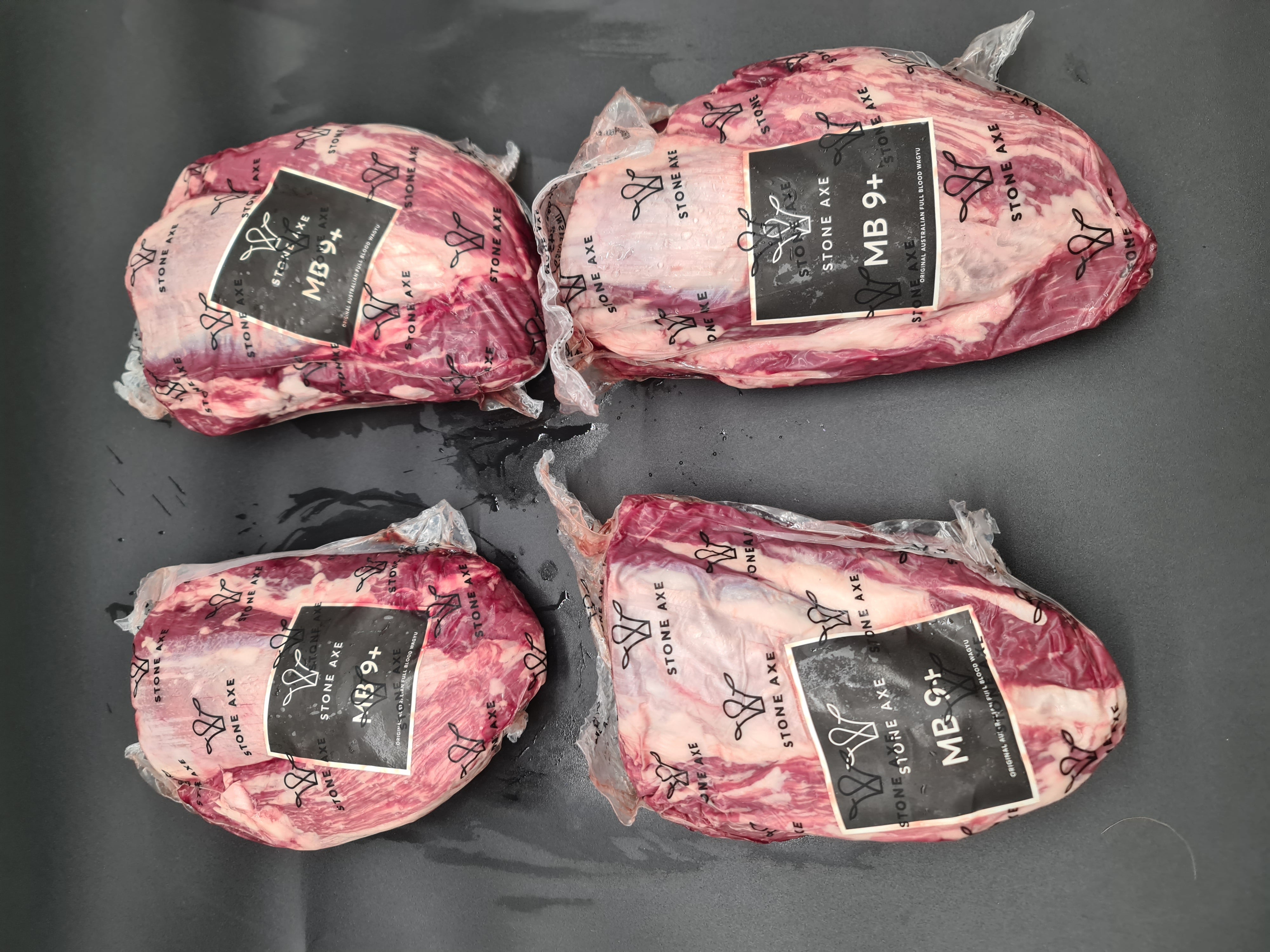 Butt Tenderloin From $110/kg – Grain-Fed MB9+ – Stone Axe