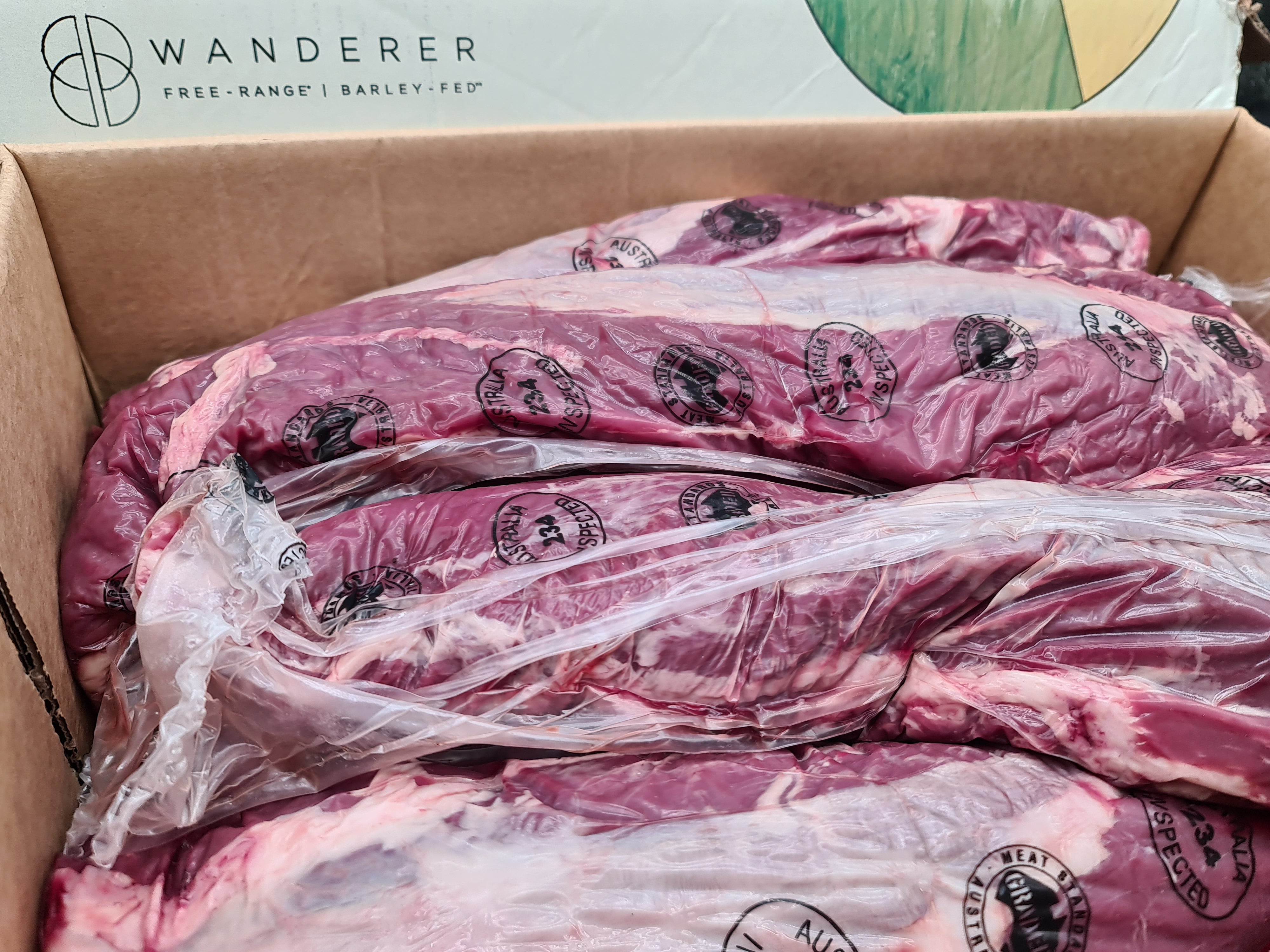 Tenderloin Eye Fillet *SPECIAL* from $69/kg (Was $80/kg) - Barley-fed Beef - Wanderer