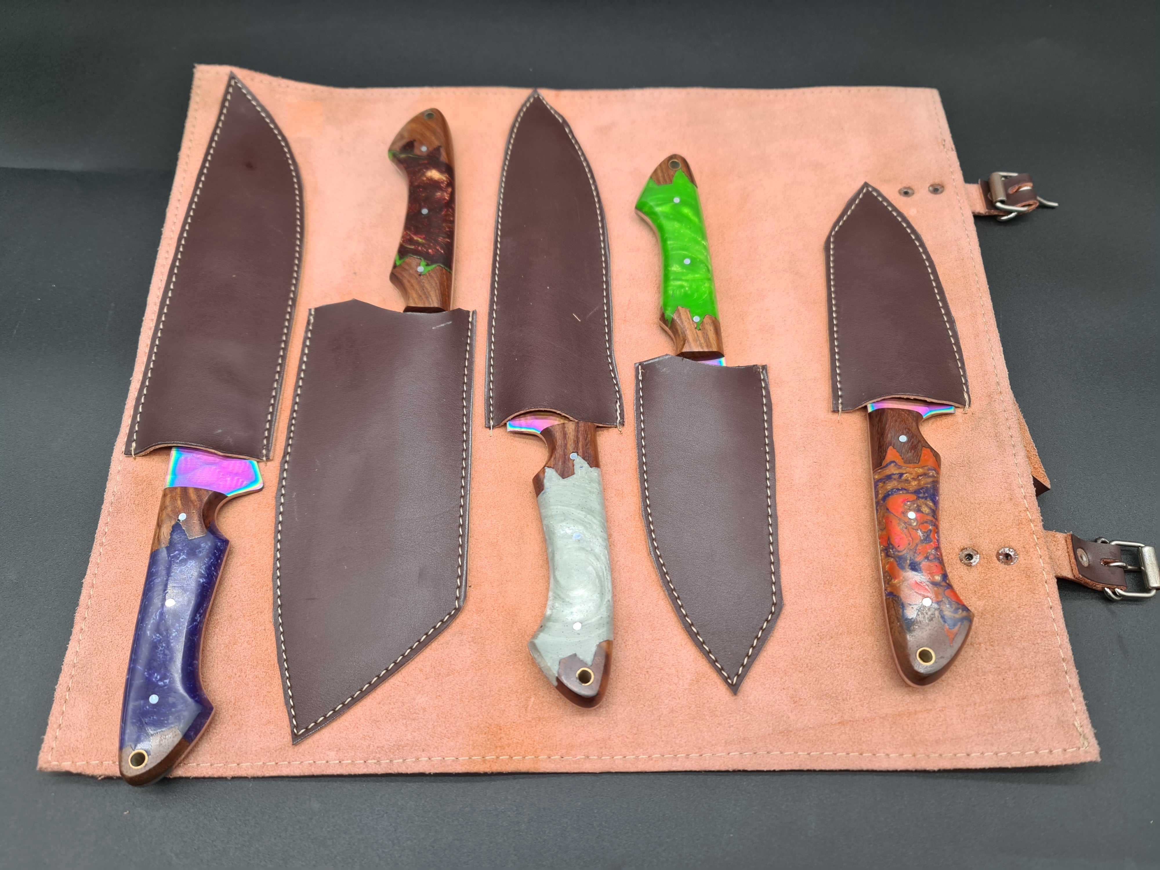 Carnivore Society 5-piece Chef Knife Set $1449