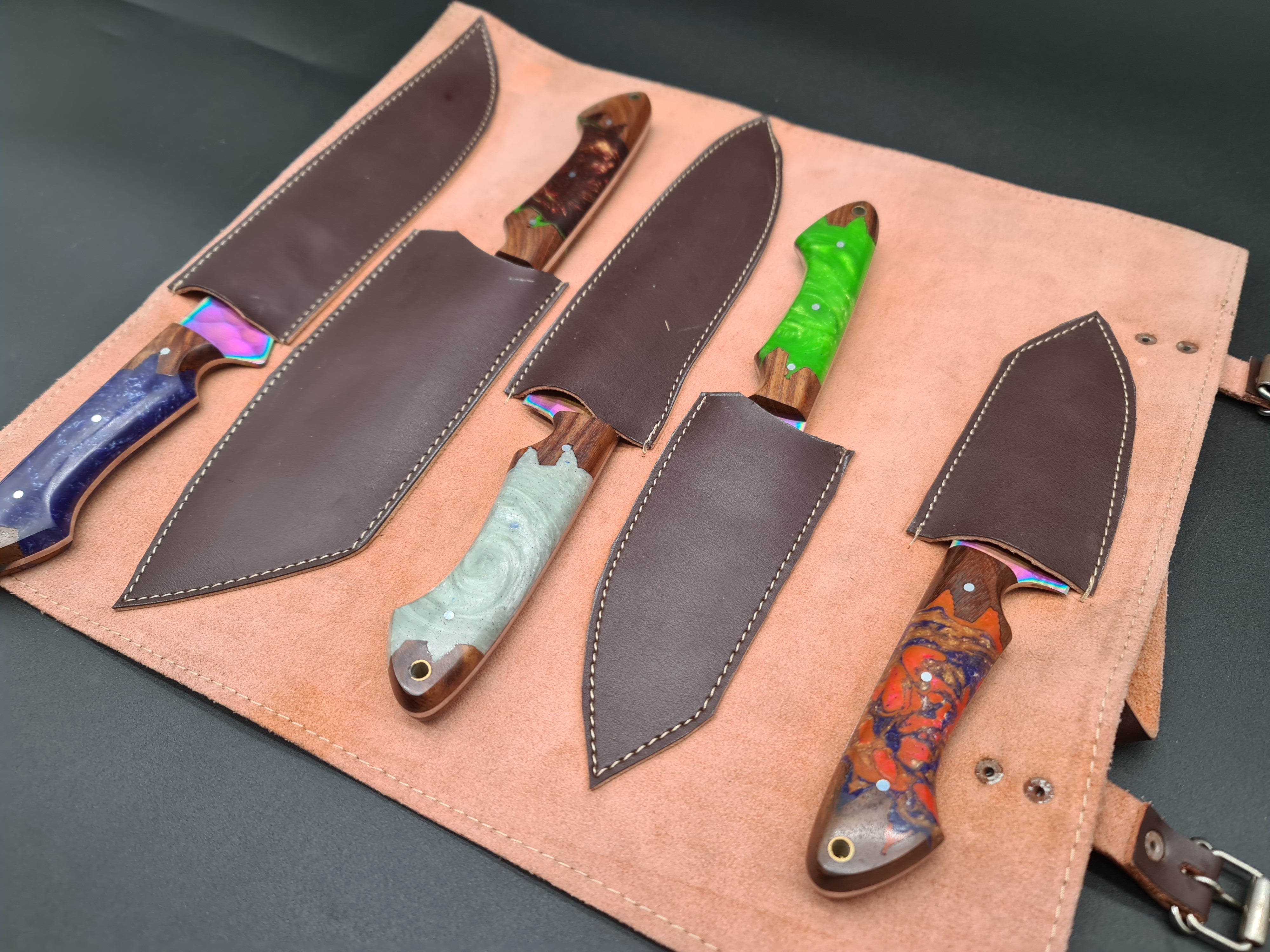 Carnivore Society 5-piece Chef Knife Set $1449