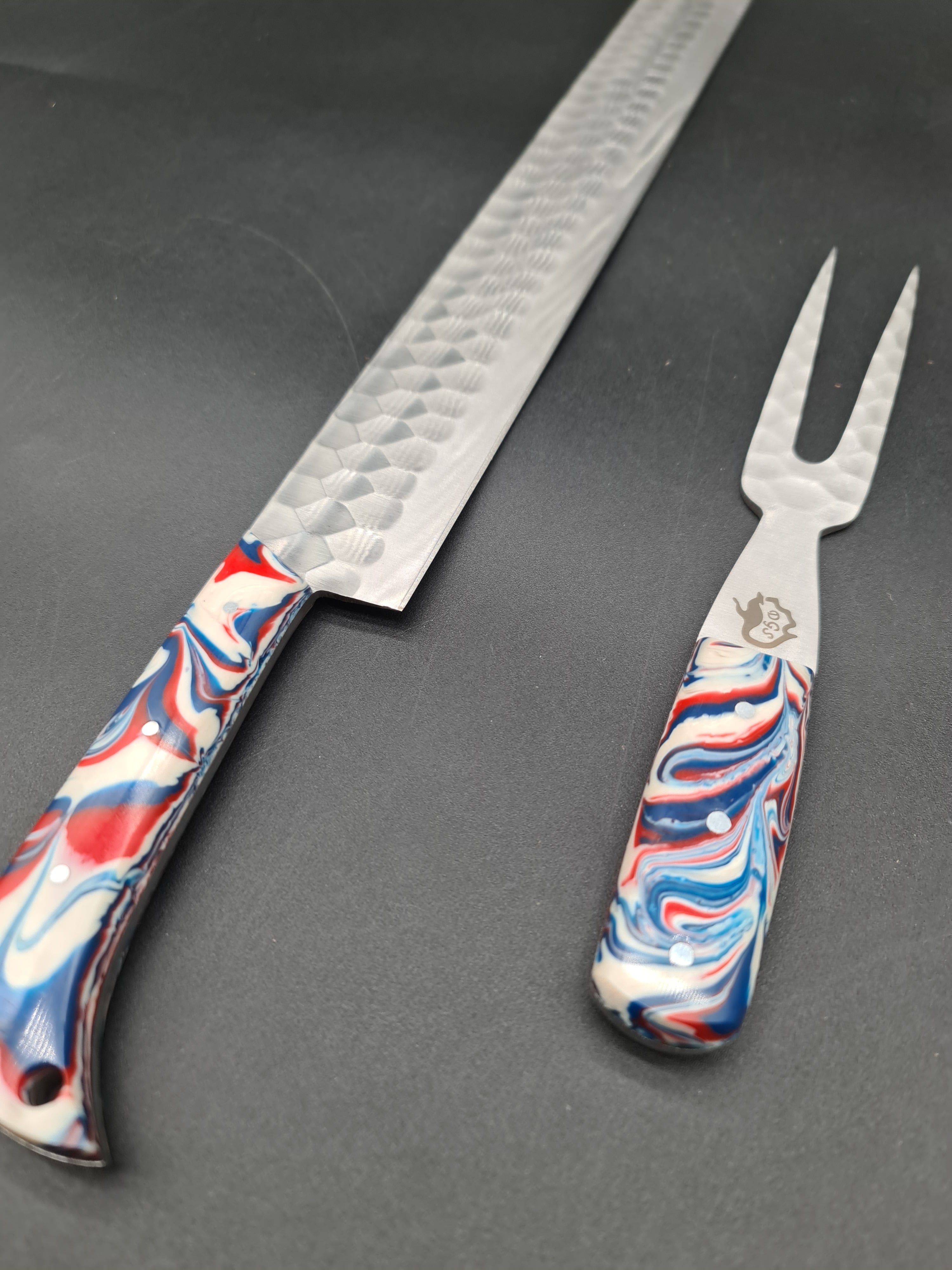 Carnivore Society Brisket Knife and Fork Set $629ea