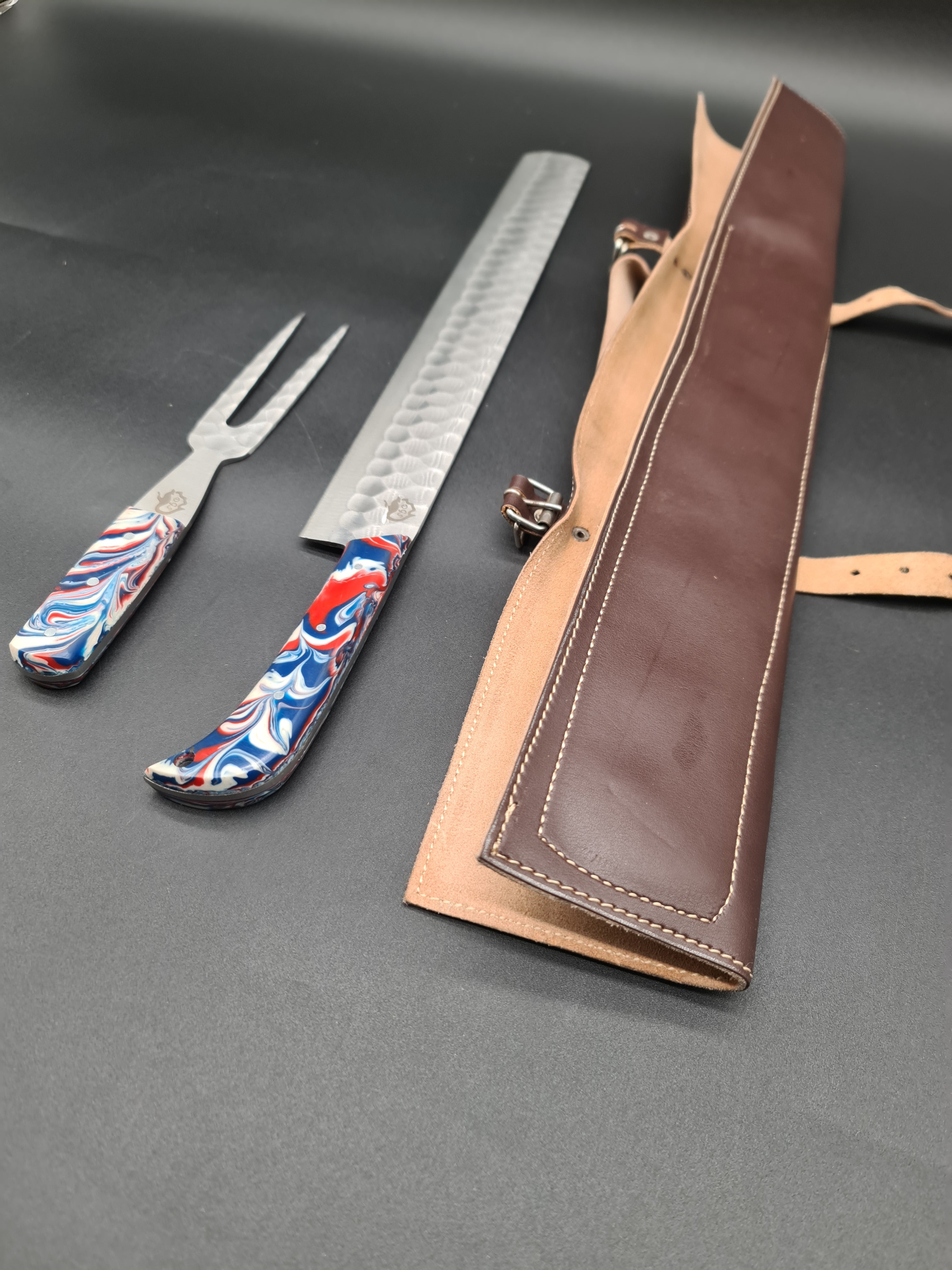 Carnivore Society Brisket Knife and Fork Set $629ea
