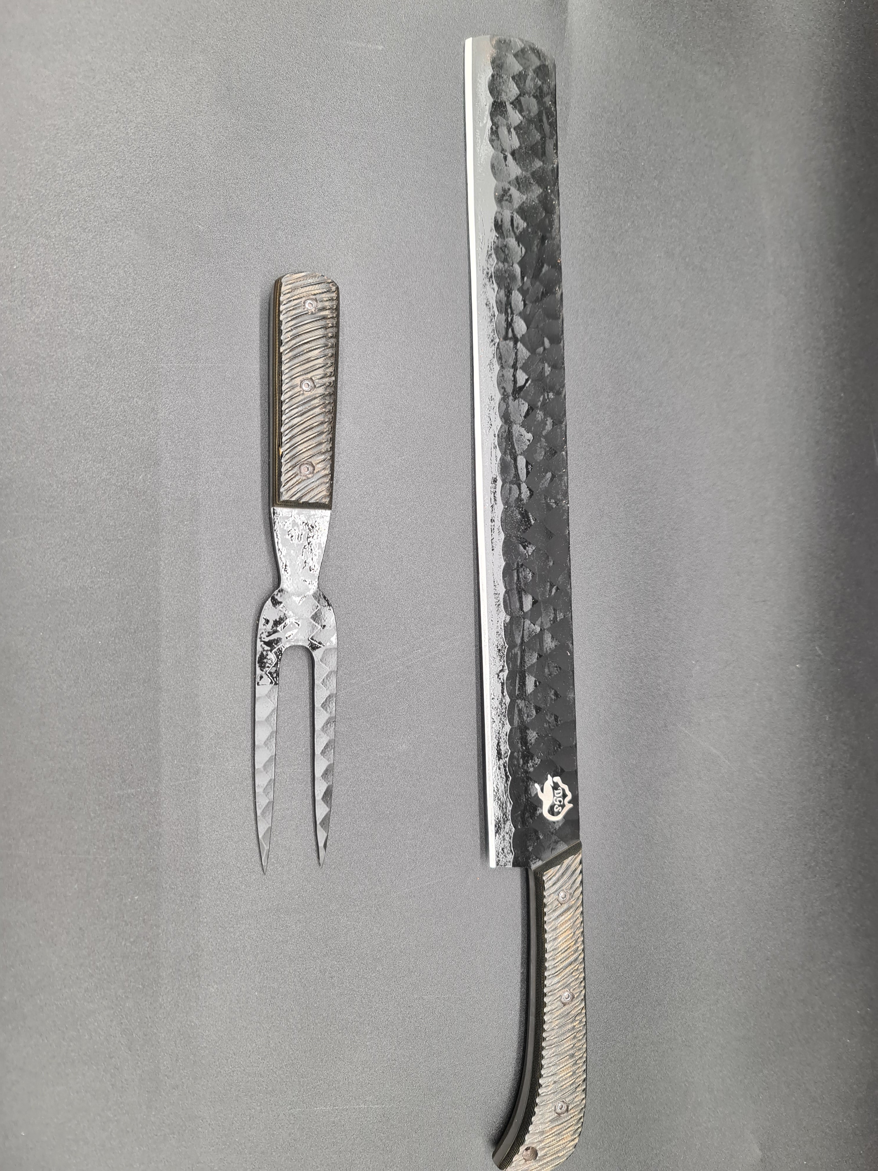 Carnivore Society Brisket Knife and Fork Set $629ea