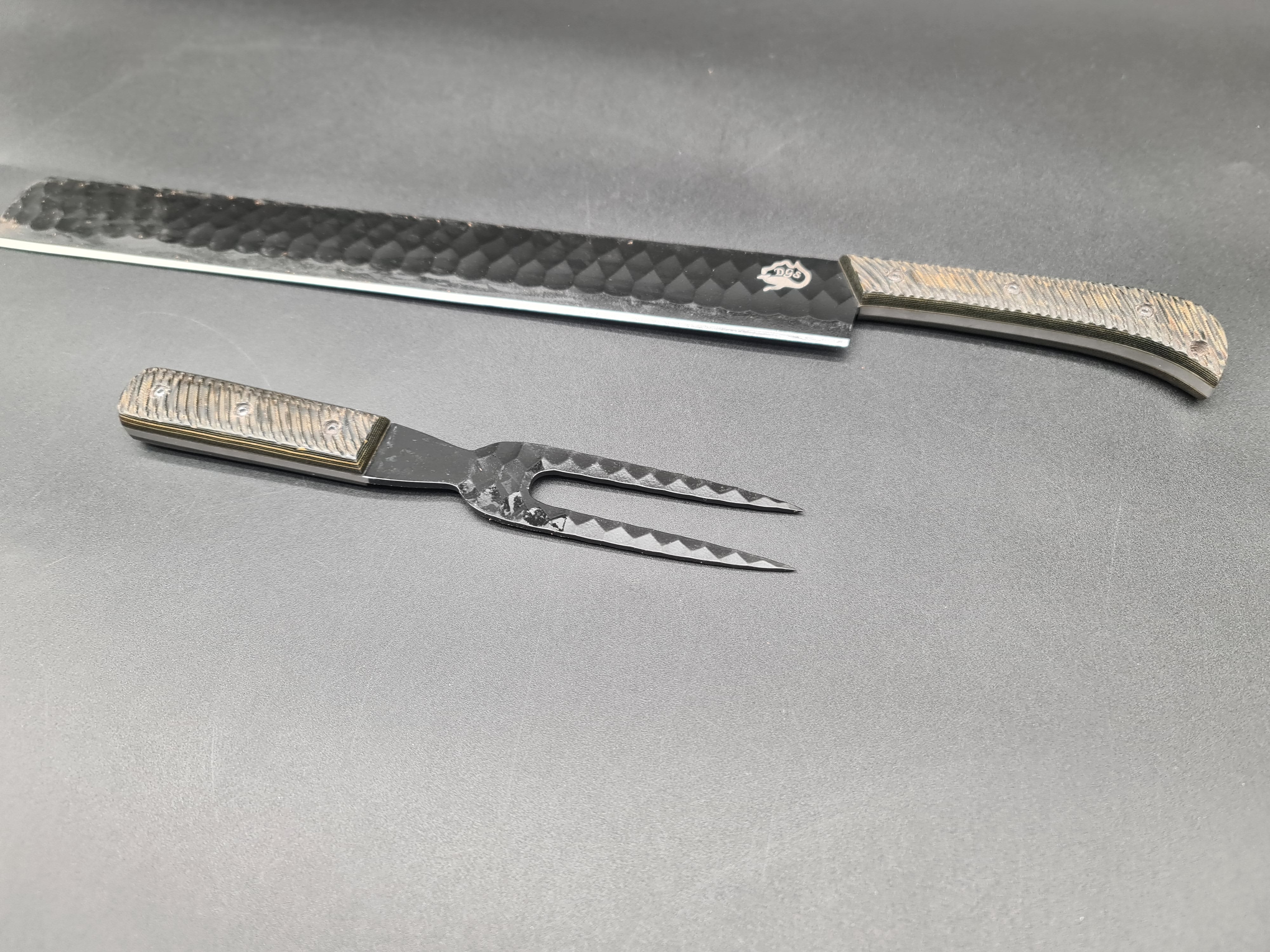 Carnivore Society Brisket Knife and Fork Set $629ea