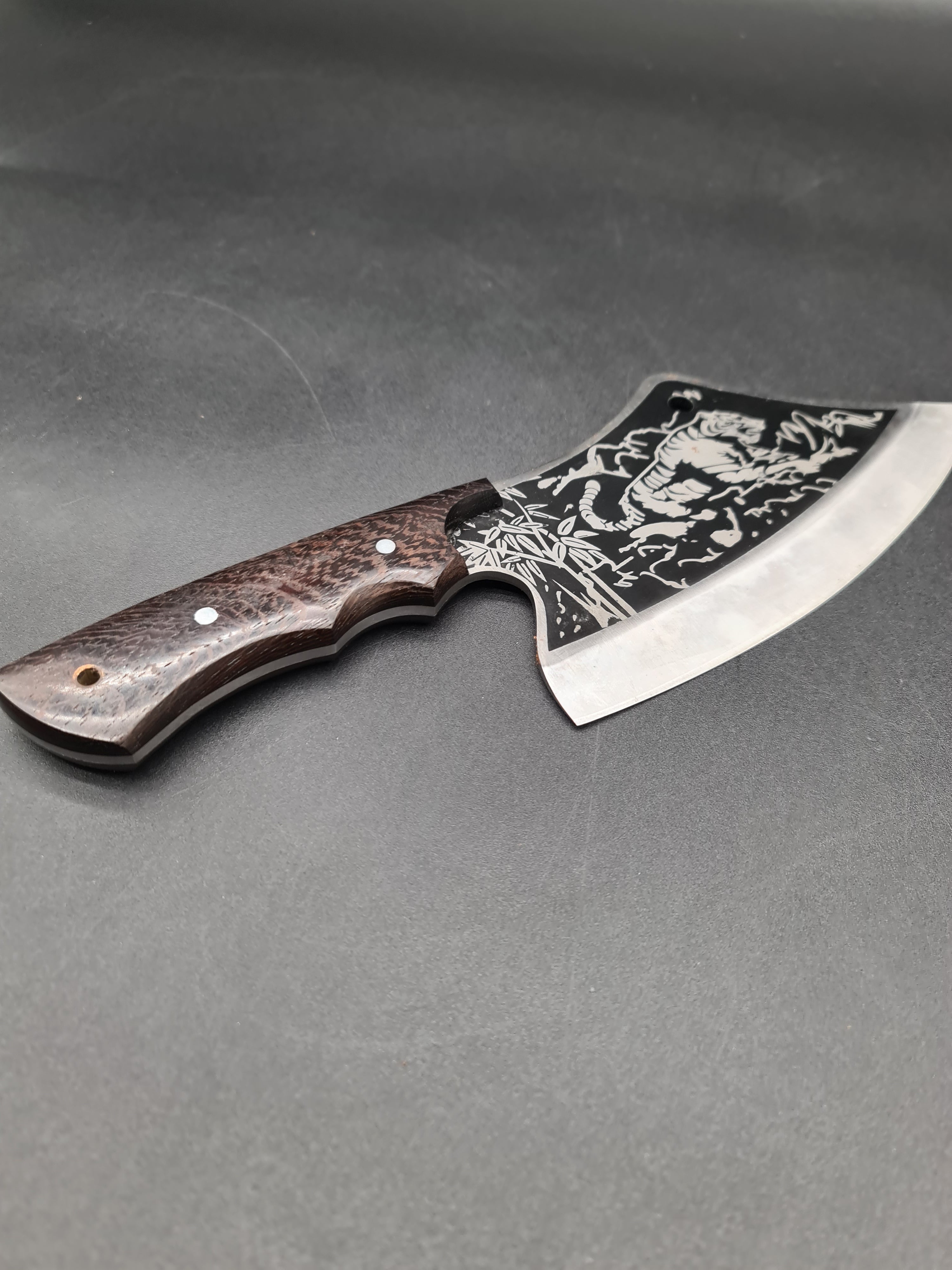 Carnivore Society Tiger Engraved Cleaver $449ea