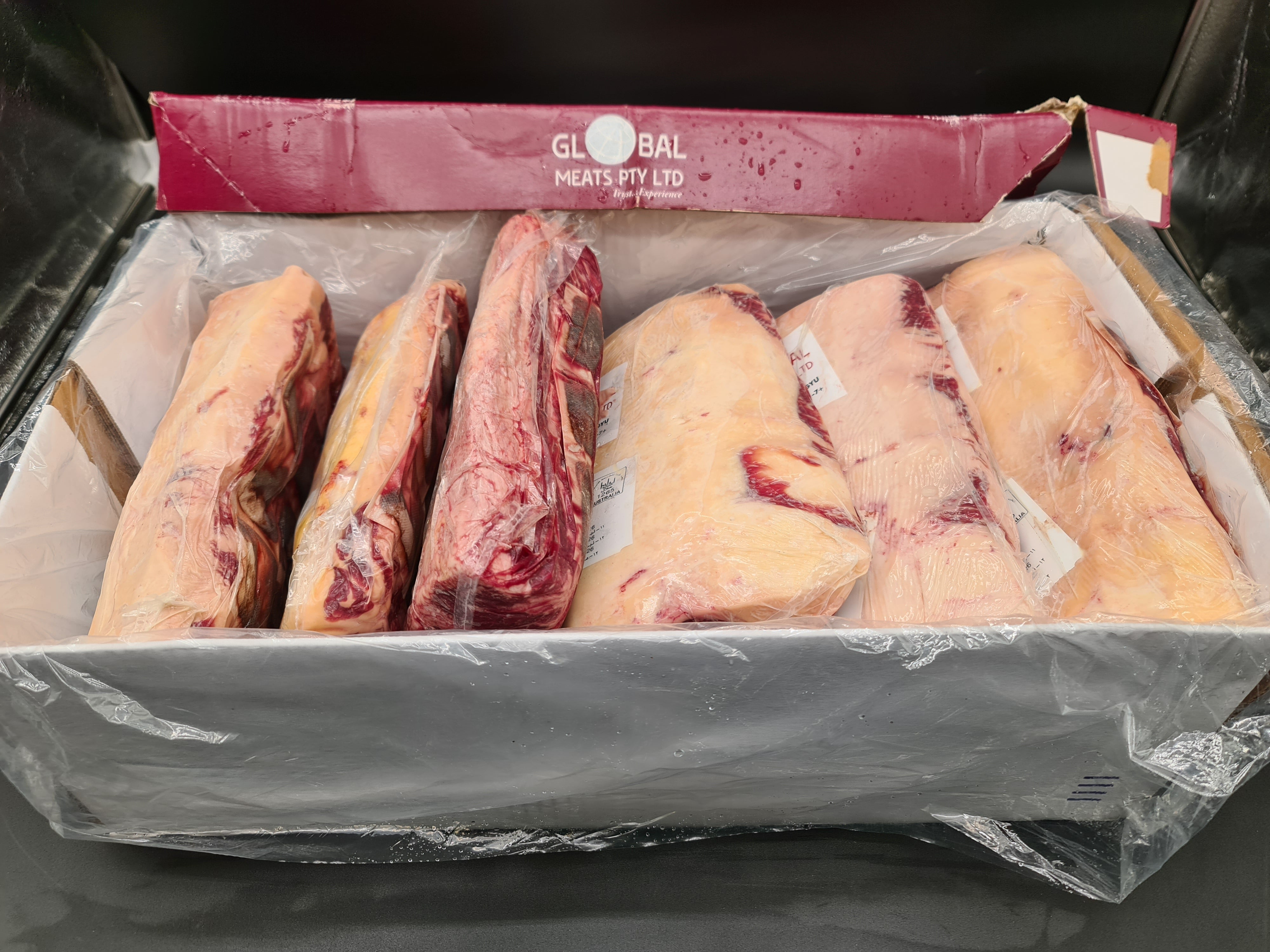 Porterhouse Striploin *SPECIAL* $99/kg (Was $120/kg) - Grain-fed Full-blood Wagyu - Global Meats