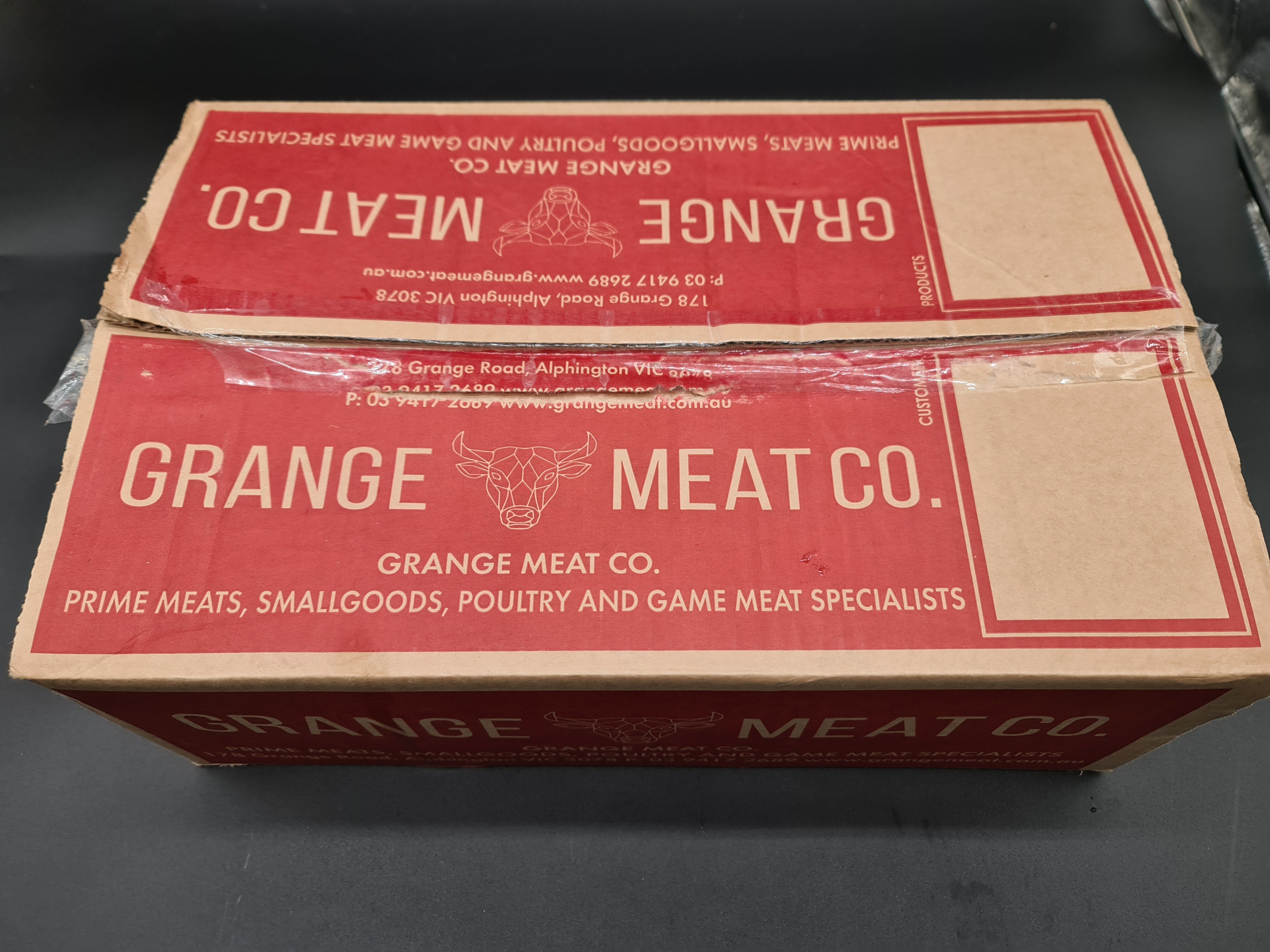 Pre-portioned WAGYU Burger Patty from $26/kg (180g each patty) - Grain-fed -  Grange Meat