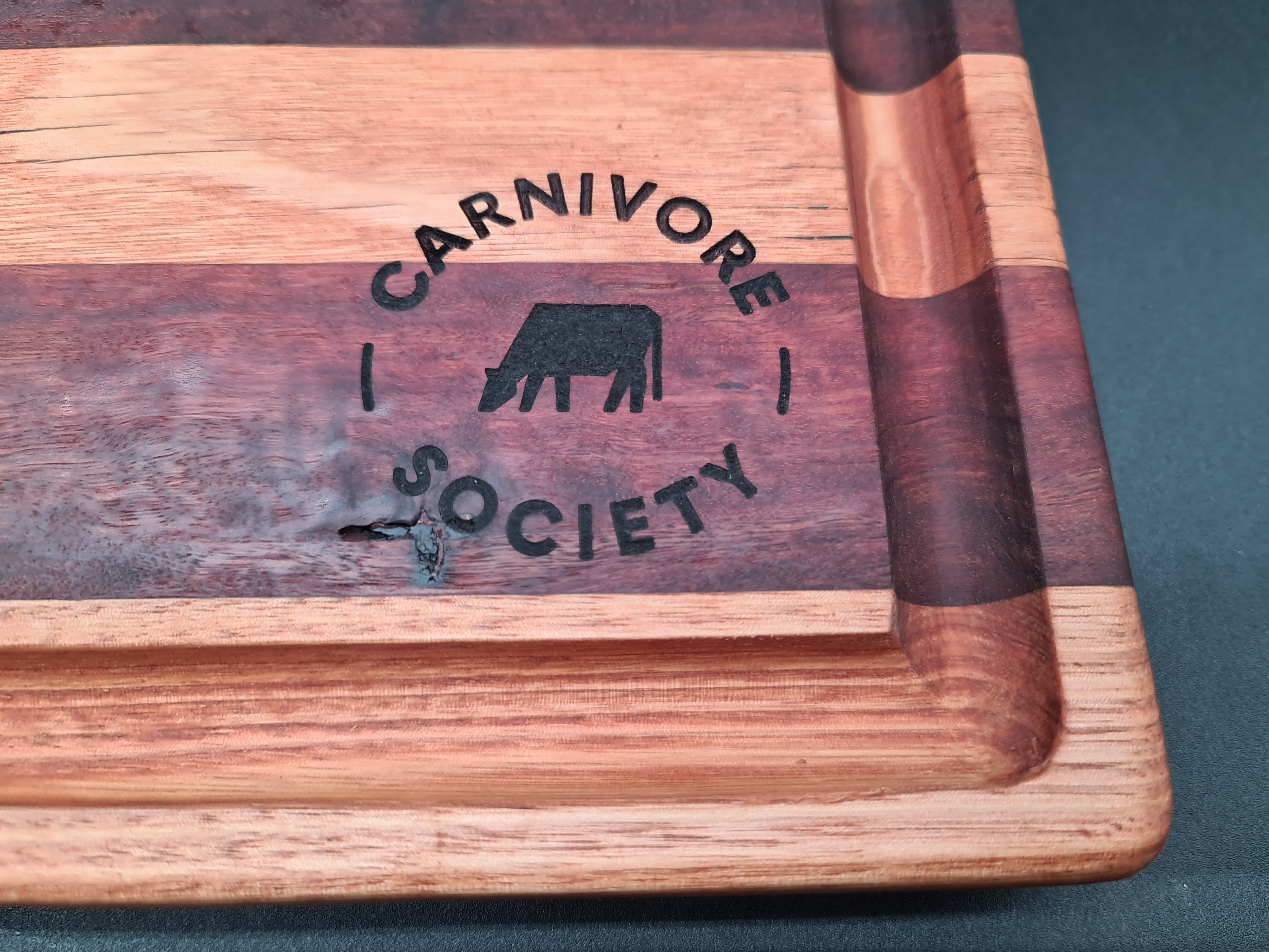Carnivore Society Wooden Chopping Boards by Corowa Bush Furniture