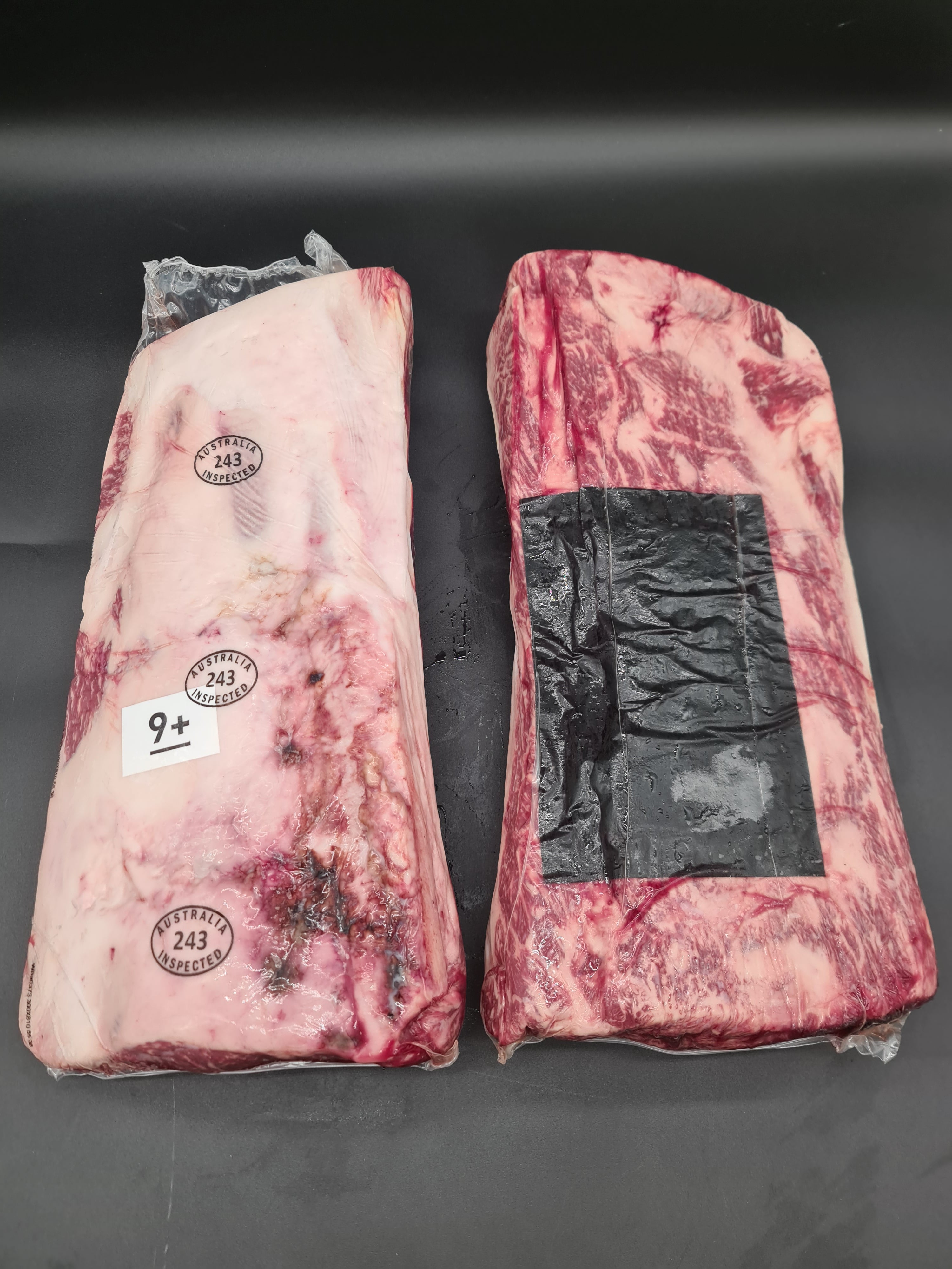 Porterhouse Striploin from $170/kg - Barley-fed Wagyu MB9+ (Methane Reduced Naturally) - Sandalwood