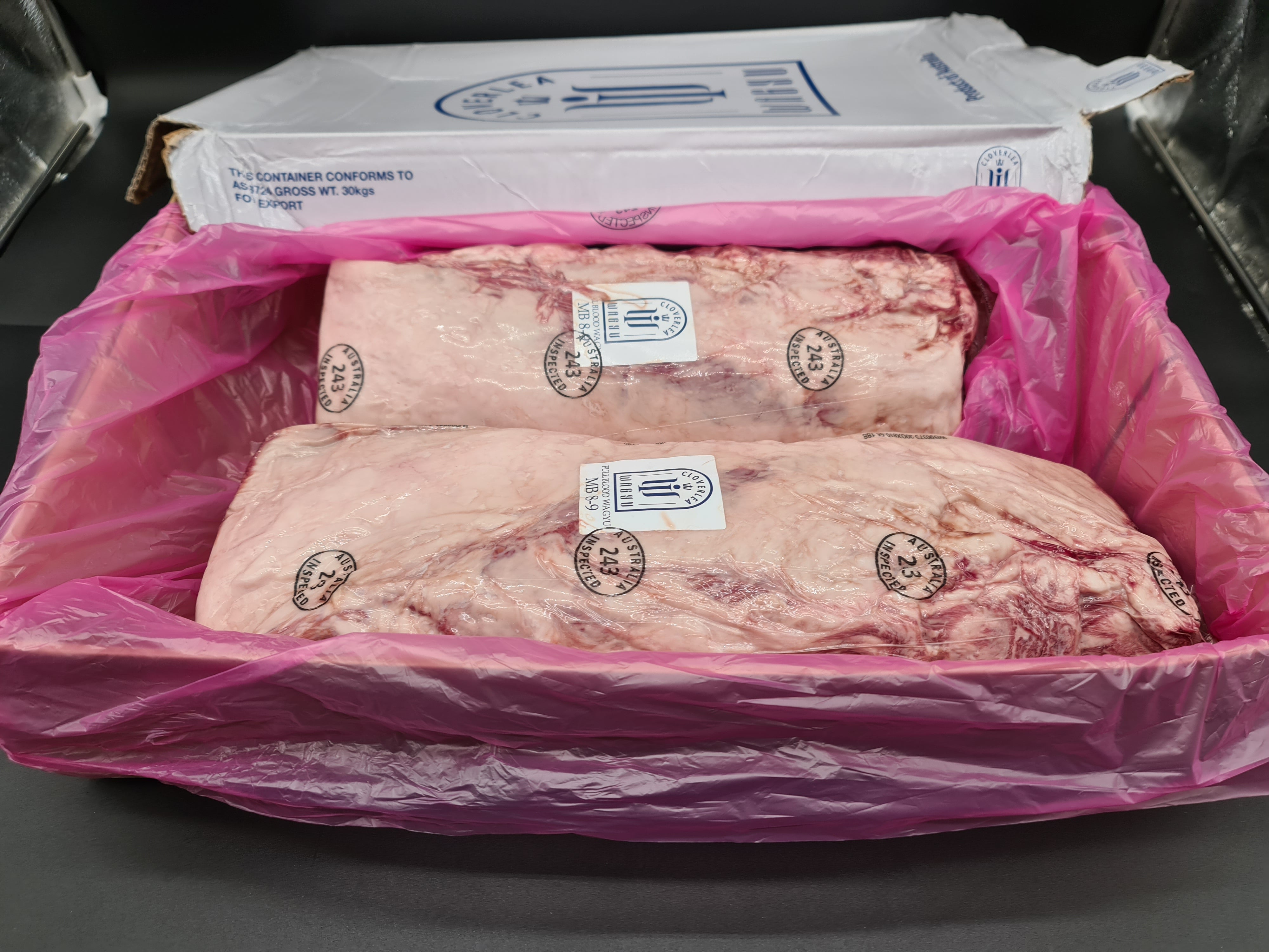 Scotch Cube Roll From *SPECIAL* $139/kg (Was $160/kg) - Grain-Fed Full Blood Wagyu MB8-9 - Cloverlea