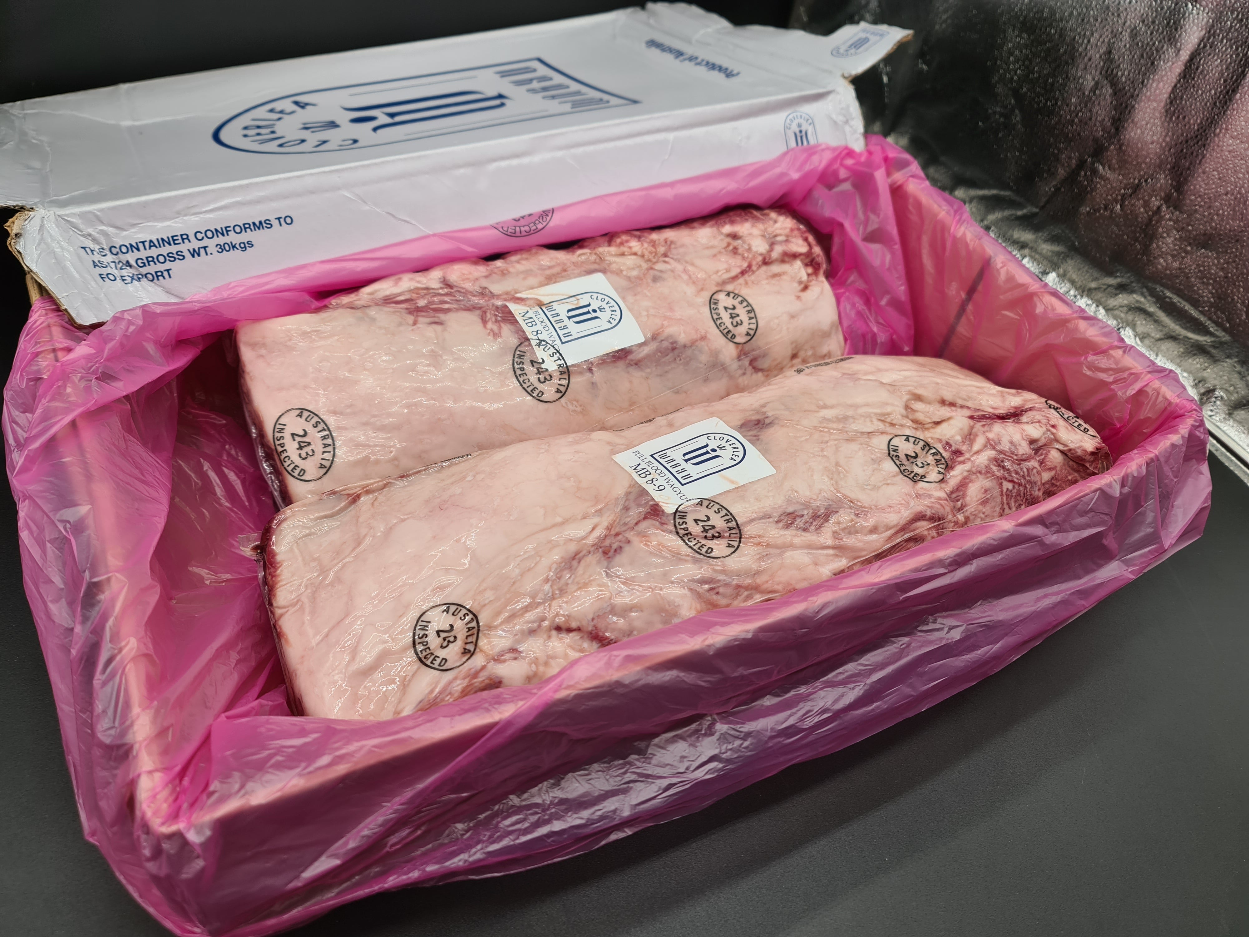 Scotch Cube Roll From *SPECIAL* $139/kg (Was $160/kg) - Grain-Fed Full Blood Wagyu MB8-9 - Cloverlea
