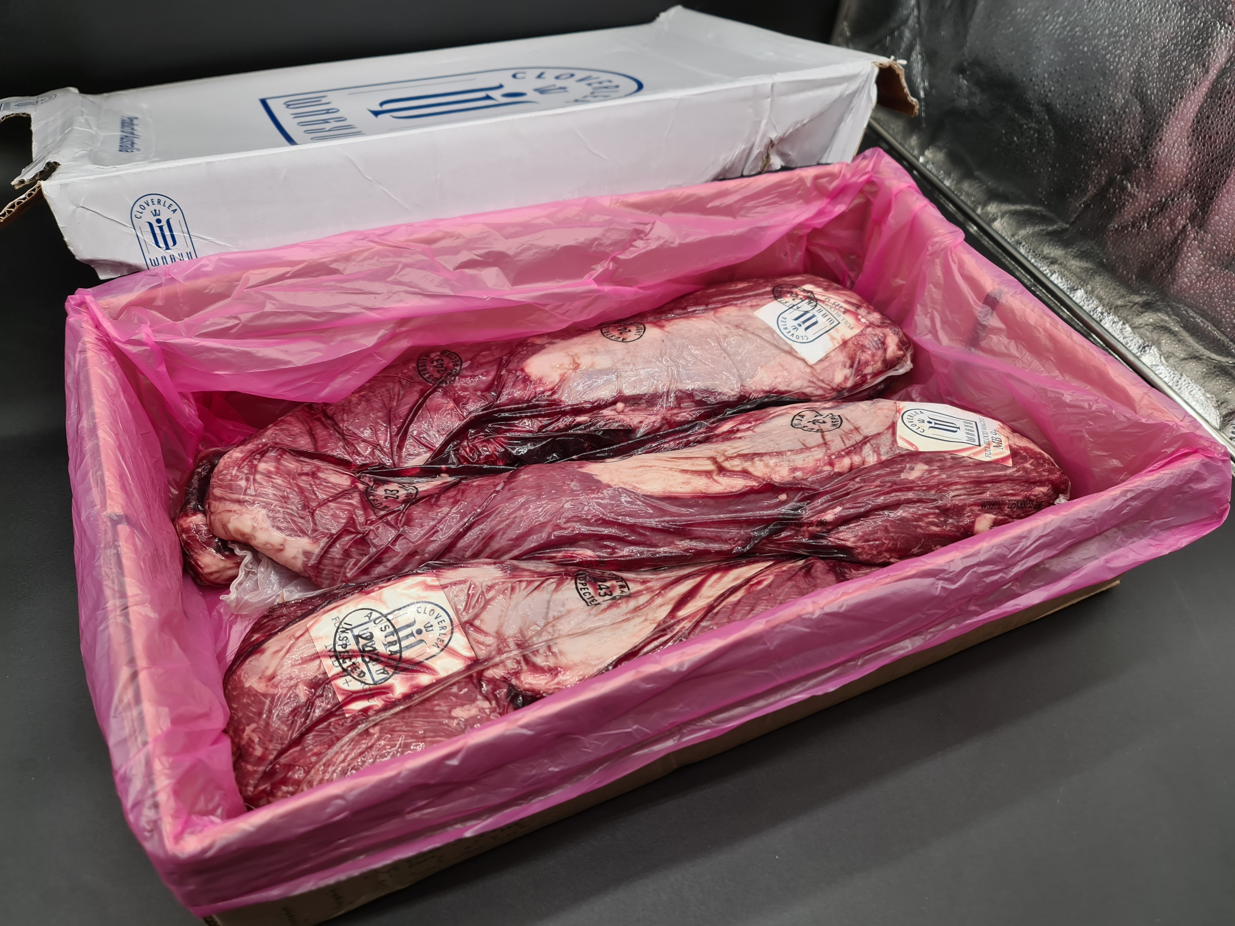 Tenderloin From *SPECIAL* $149/kg (Was $199/kg) - Grain-Fed Full Blood Wagyu MB9+ - Cloverlea