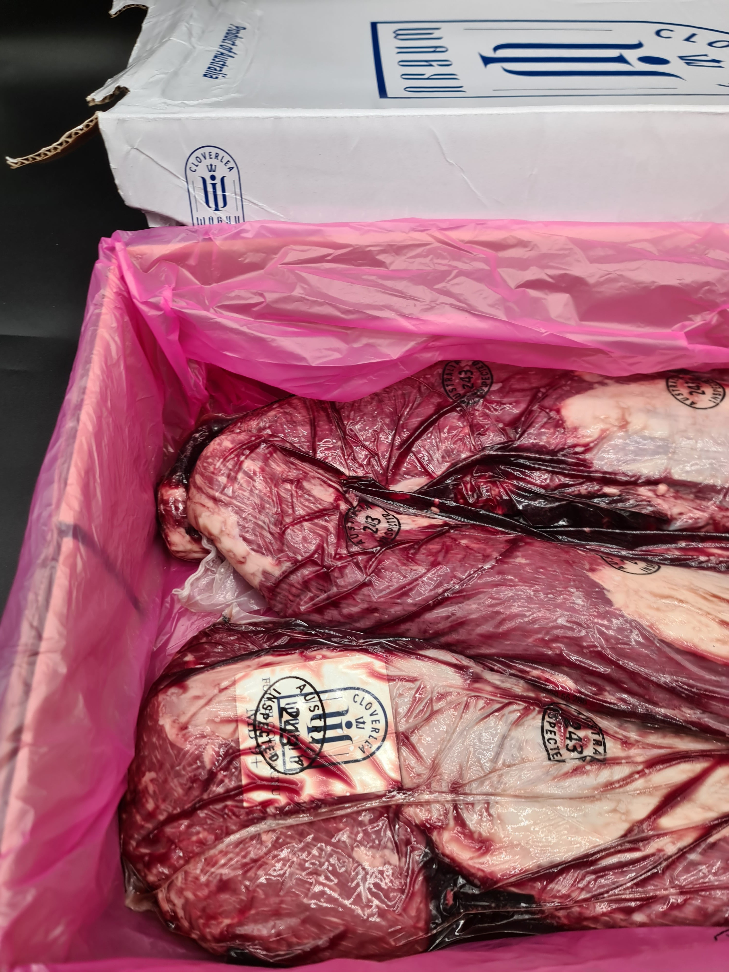Tenderloin From *SPECIAL* $149/kg (Was $199/kg) - Grain-Fed Full Blood Wagyu MB9+ - Cloverlea