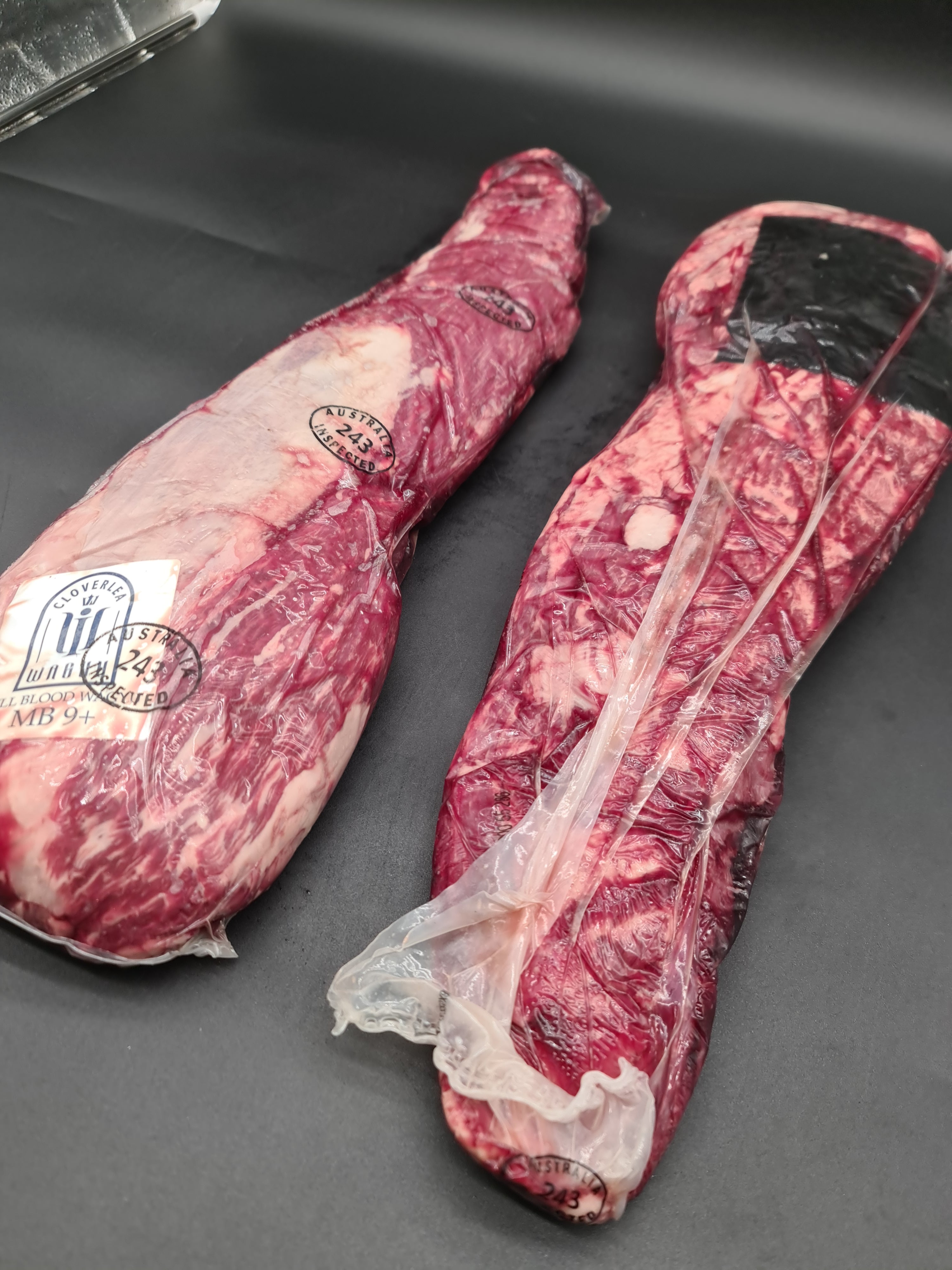 Tenderloin From *SPECIAL* $149/kg (Was $199/kg) - Grain-Fed Full Blood Wagyu MB9+ - Cloverlea