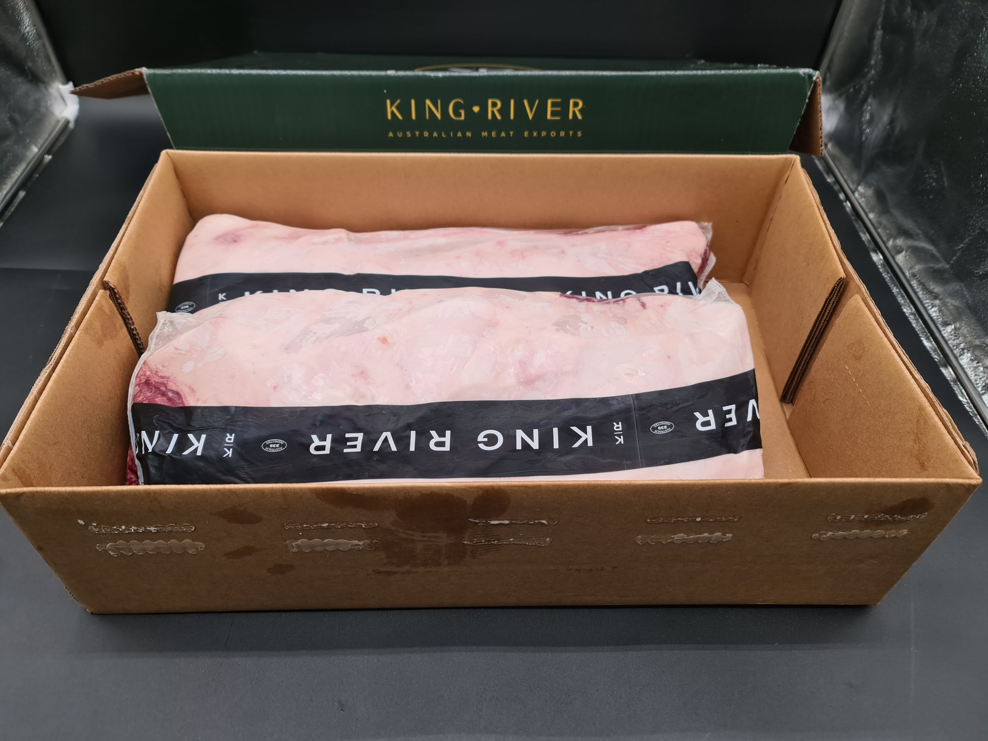 King River Cross-breed Wagyu Porterhouse Striploin MB4-5 $81/kg
