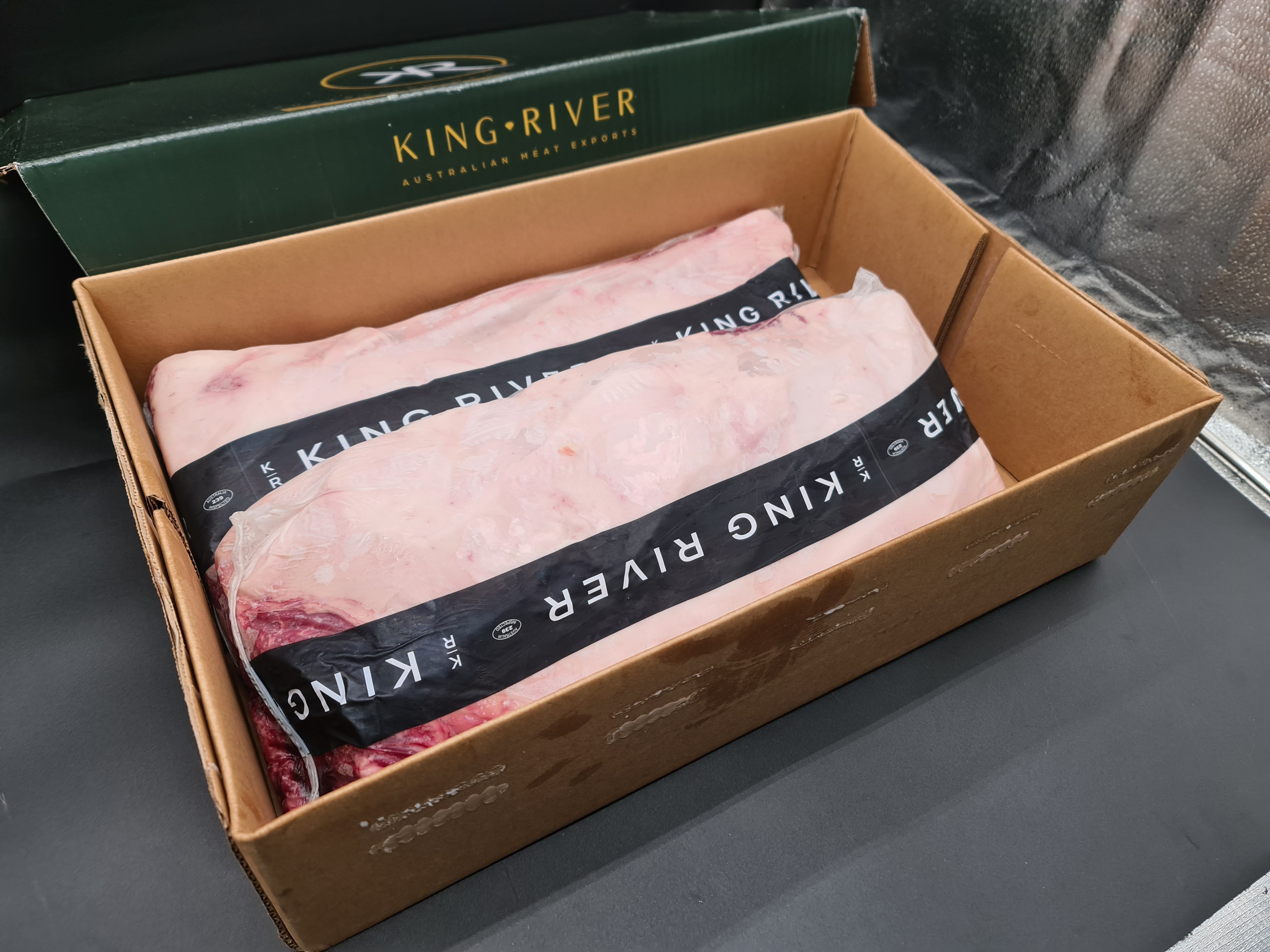 King River Cross-breed Wagyu Porterhouse Striploin MB4-5 $81/kg