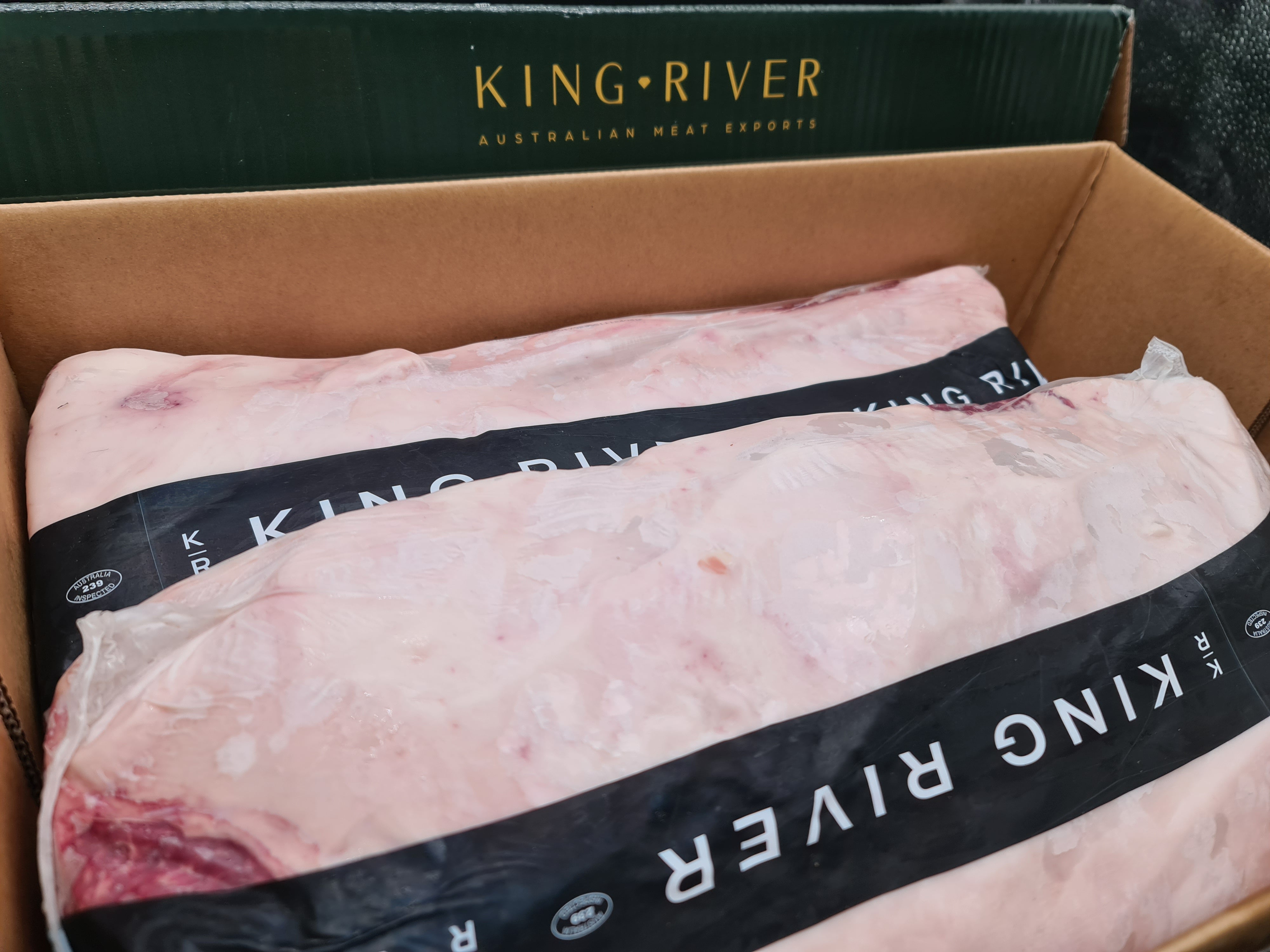 King River Cross-breed Wagyu Porterhouse Striploin MB4-5 $81/kg
