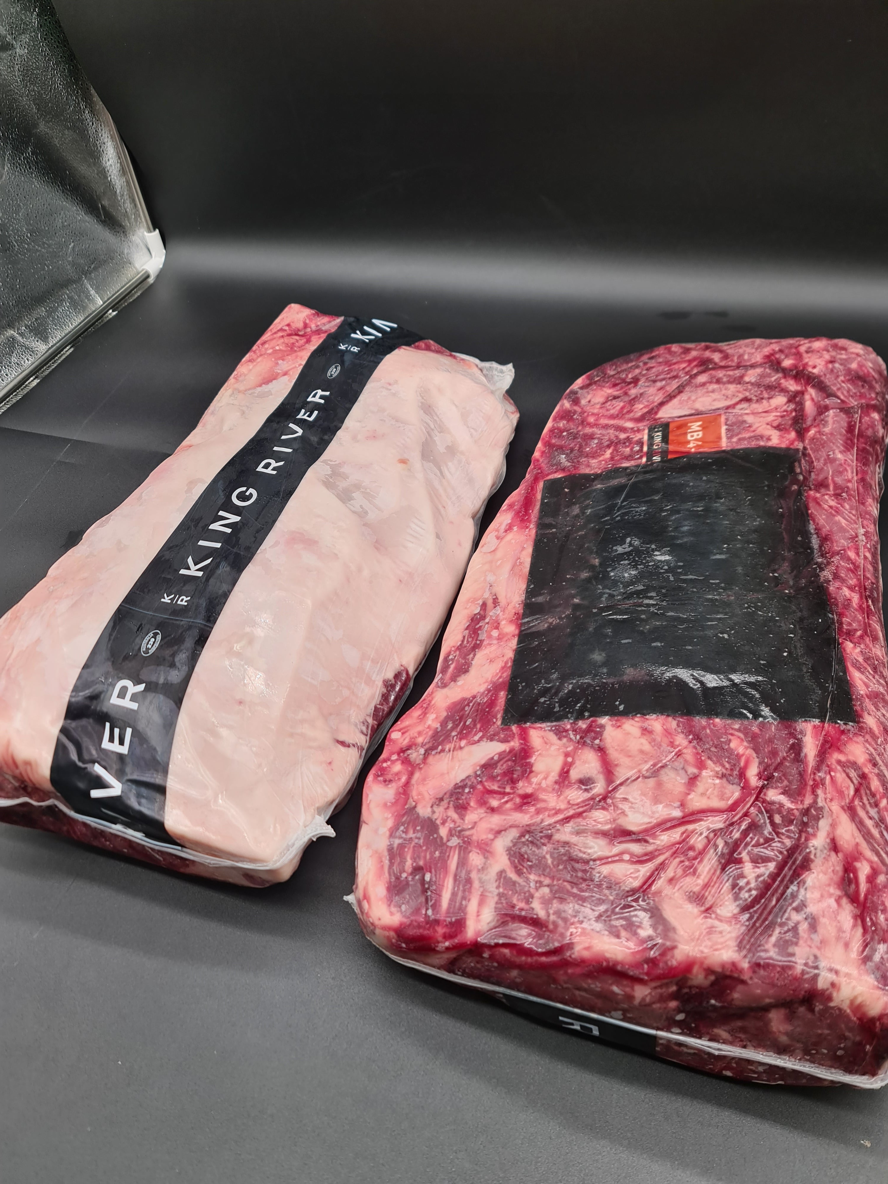 King River Cross-breed Wagyu Porterhouse Striploin MB4-5 $81/kg