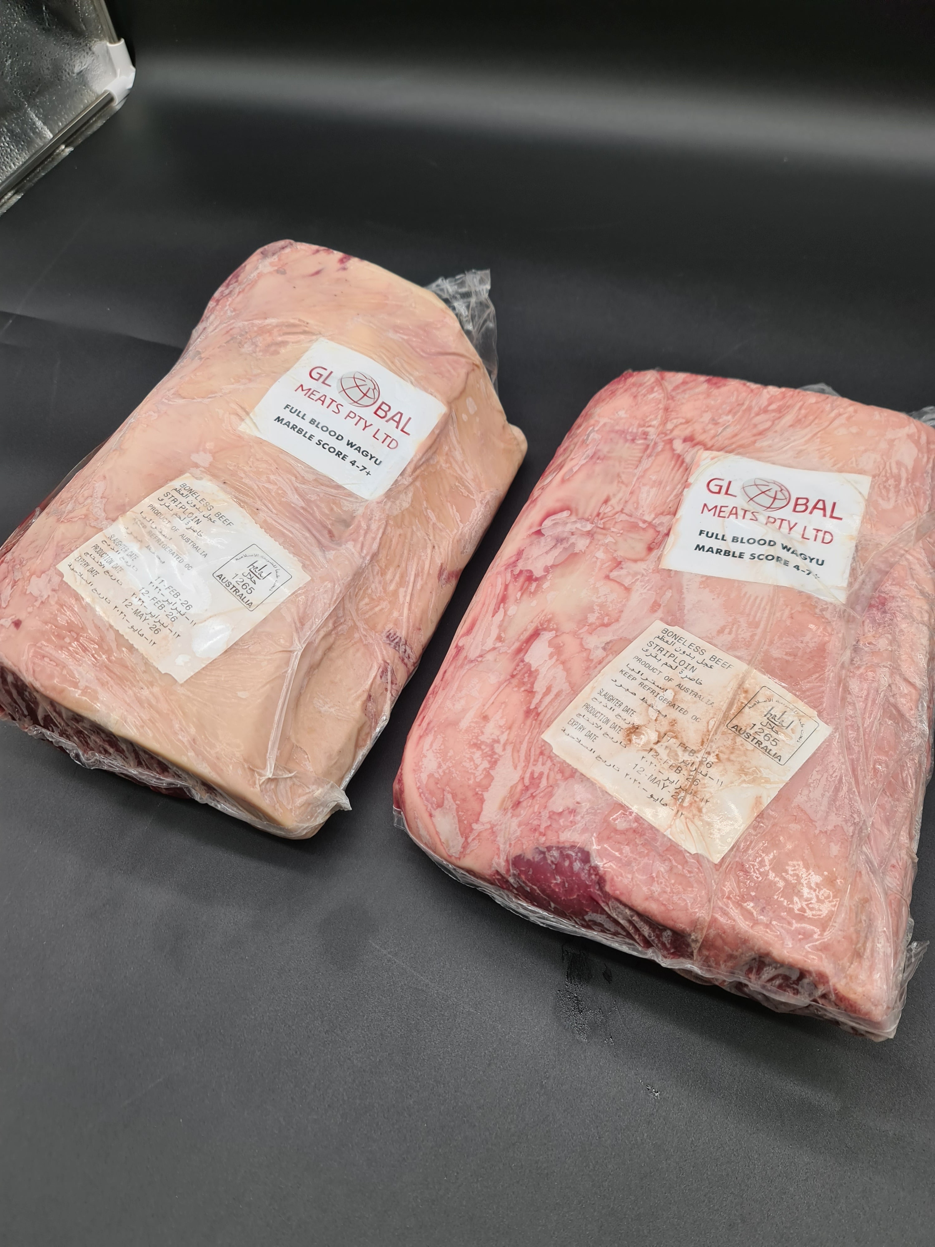 Porterhouse Striploin *SPECIAL* $99/kg (Was $120/kg) - Grain-fed Full-blood Wagyu - Global Meats