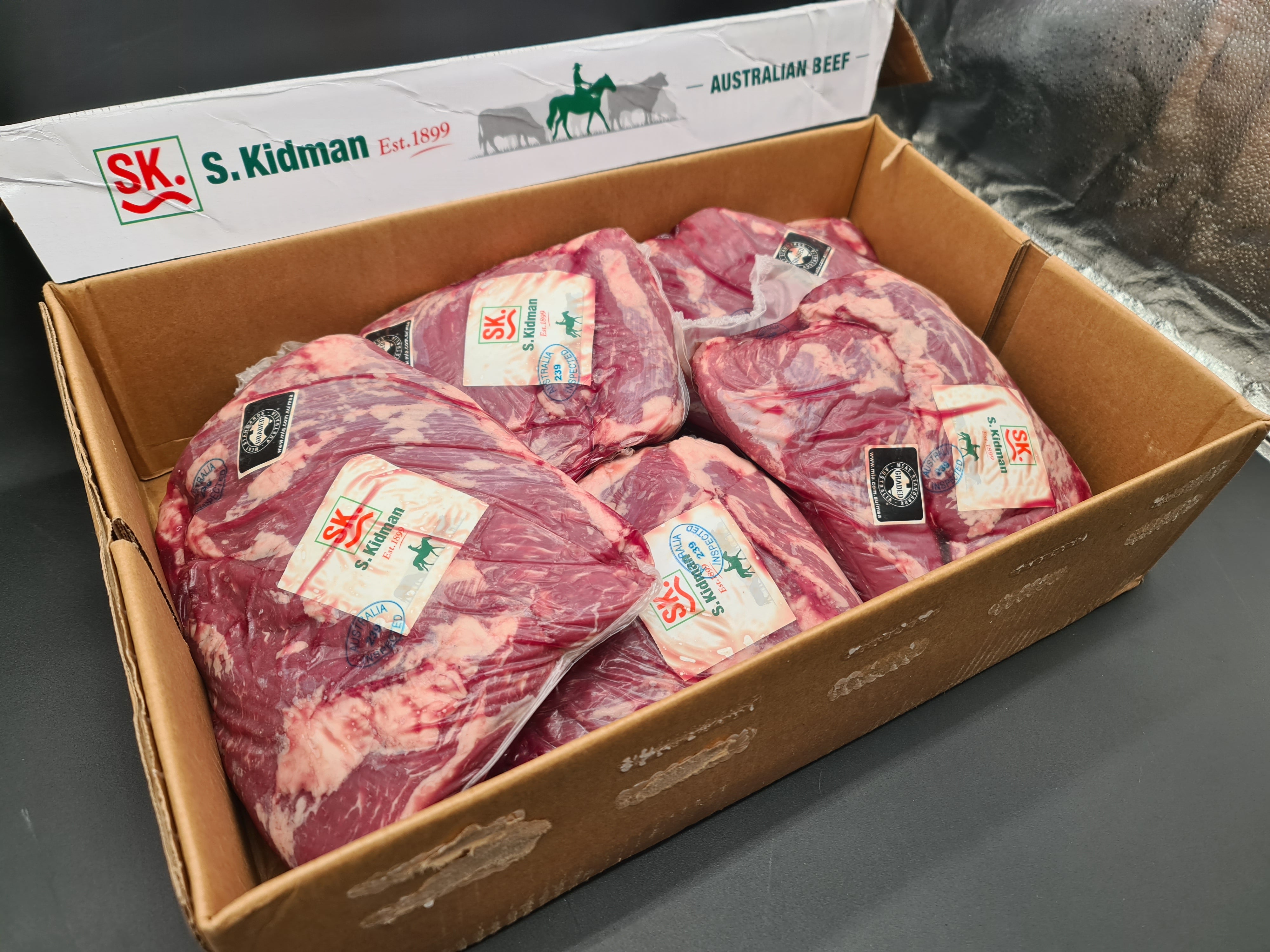 Tri-tip from *SPECIAL* $29/kg (Was $32/kg) - Grain-fed Beef - S.Kidman