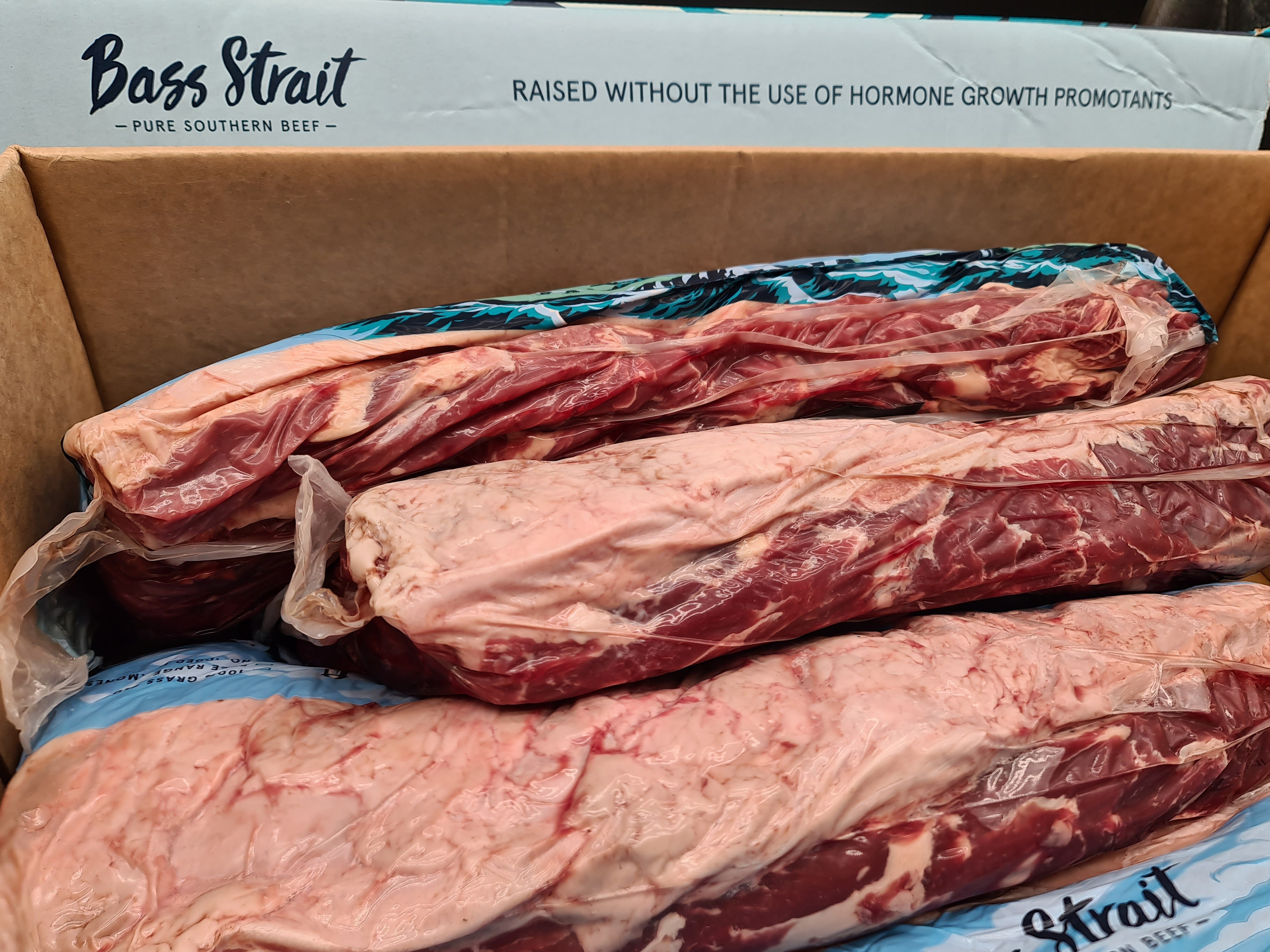 Porterhouse Striploin From $52/kg – Grass-Fed Beef – Bass Strait Beef