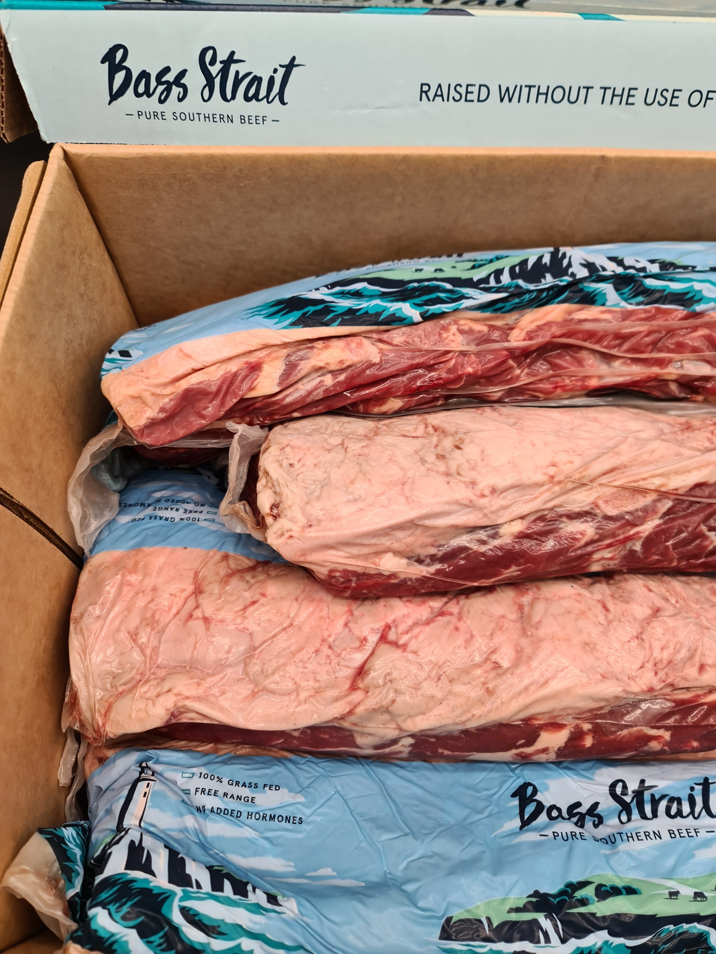 Porterhouse Striploin From $52/kg – Grass-Fed Beef – Bass Strait Beef