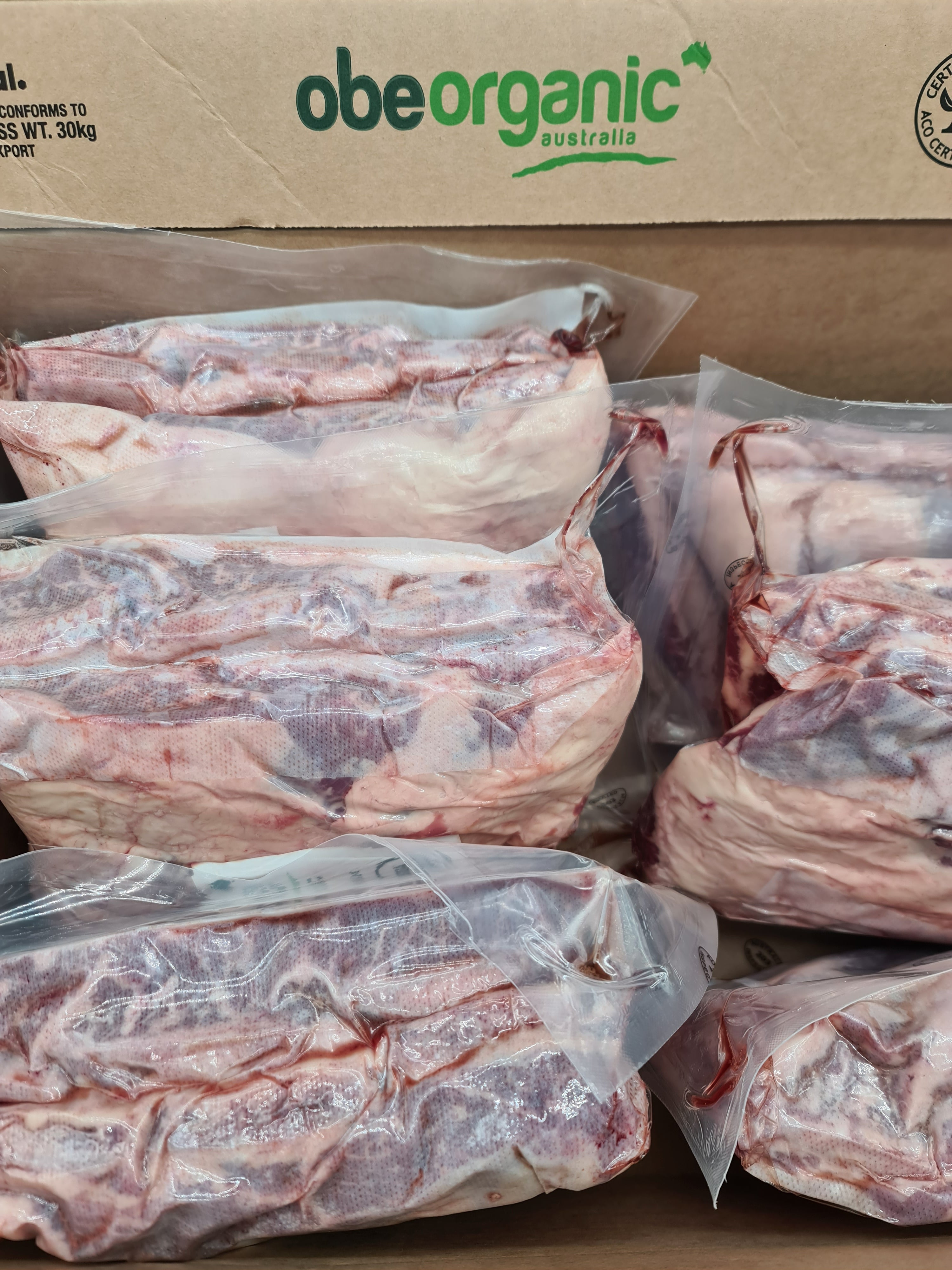 Short Ribs from $32/kg - 100% Grass-fed and finished Organic Beef - OBE Organic