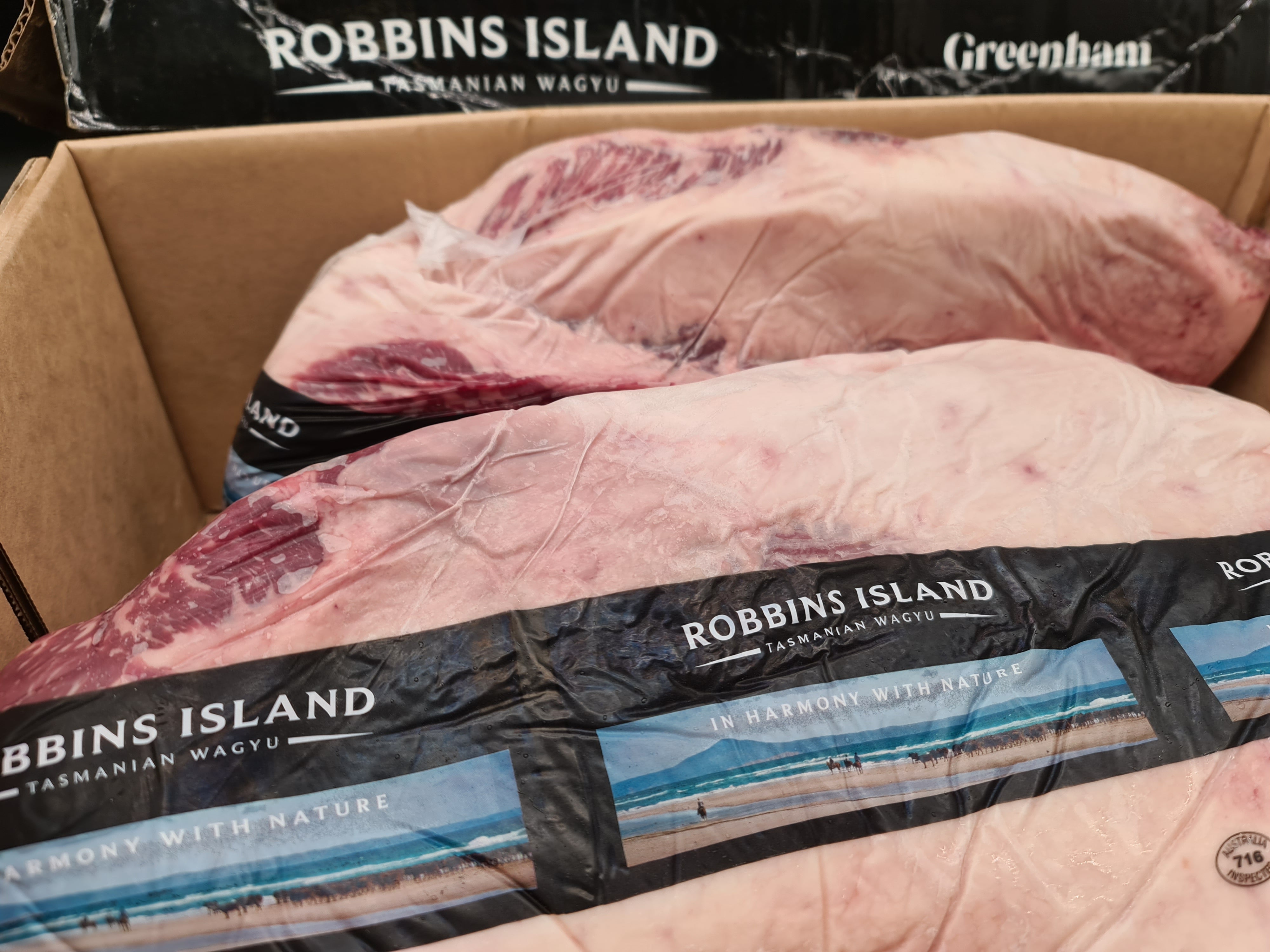 Brisket from $42/kg - Grain-fed Tasmanian Beef MB9+ - Robbins Island