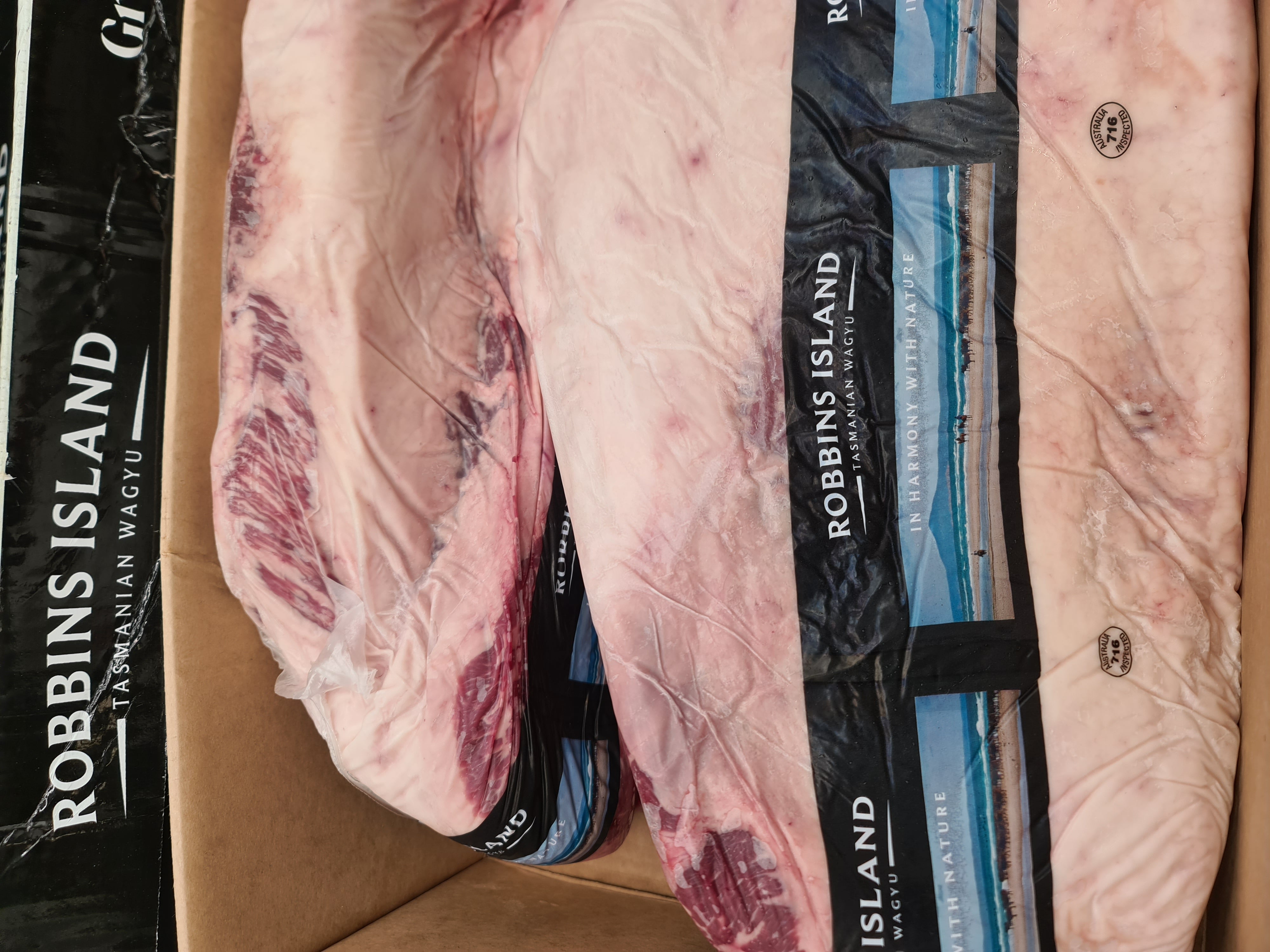 Brisket from $42/kg - Grain-fed Tasmanian Beef MB9+ - Robbins Island