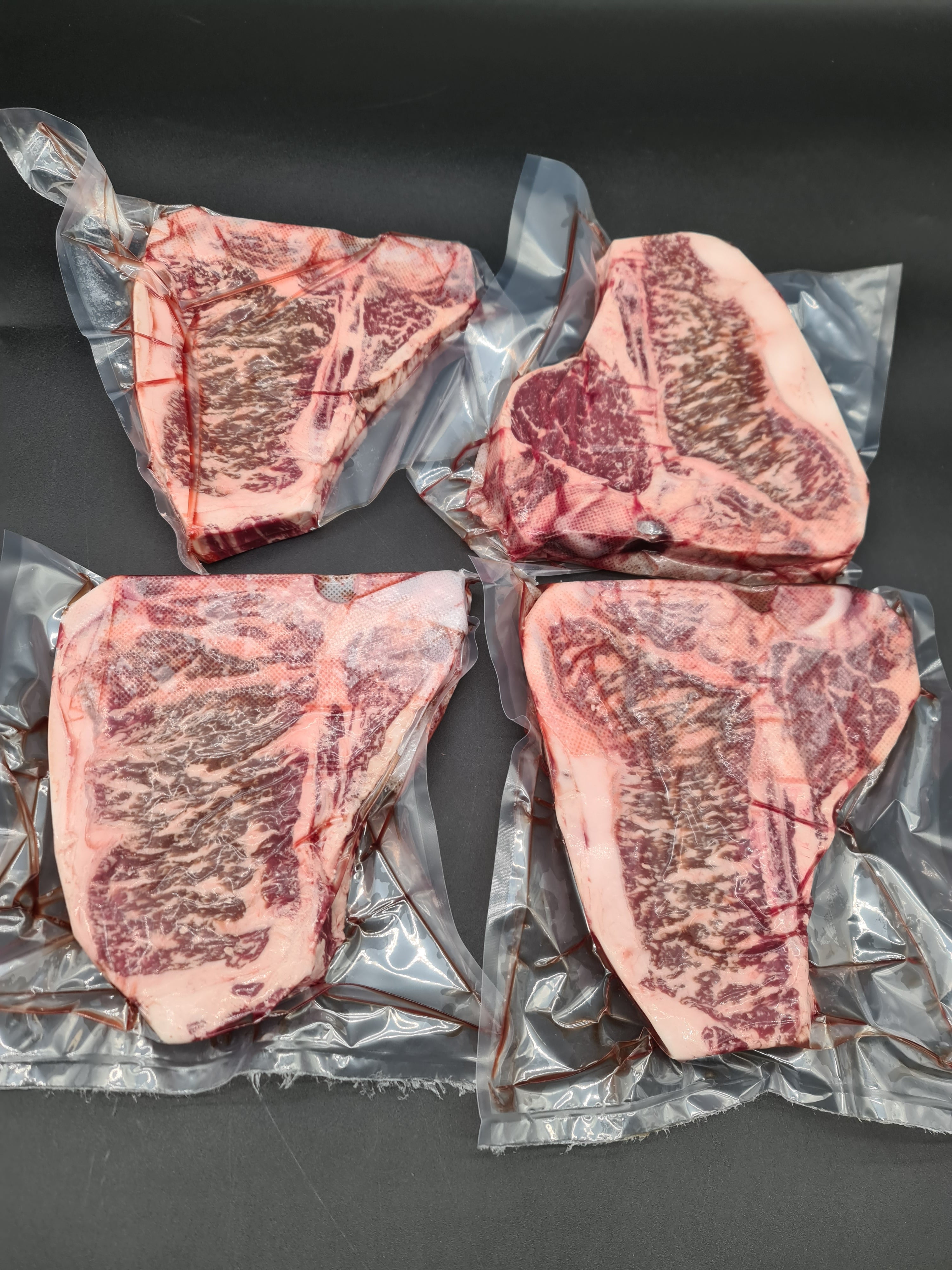 T-Bone (Bone Slab / Shortloin) From $119/kg – Grain-Fed Wagyu MB6–7 – Margaret River