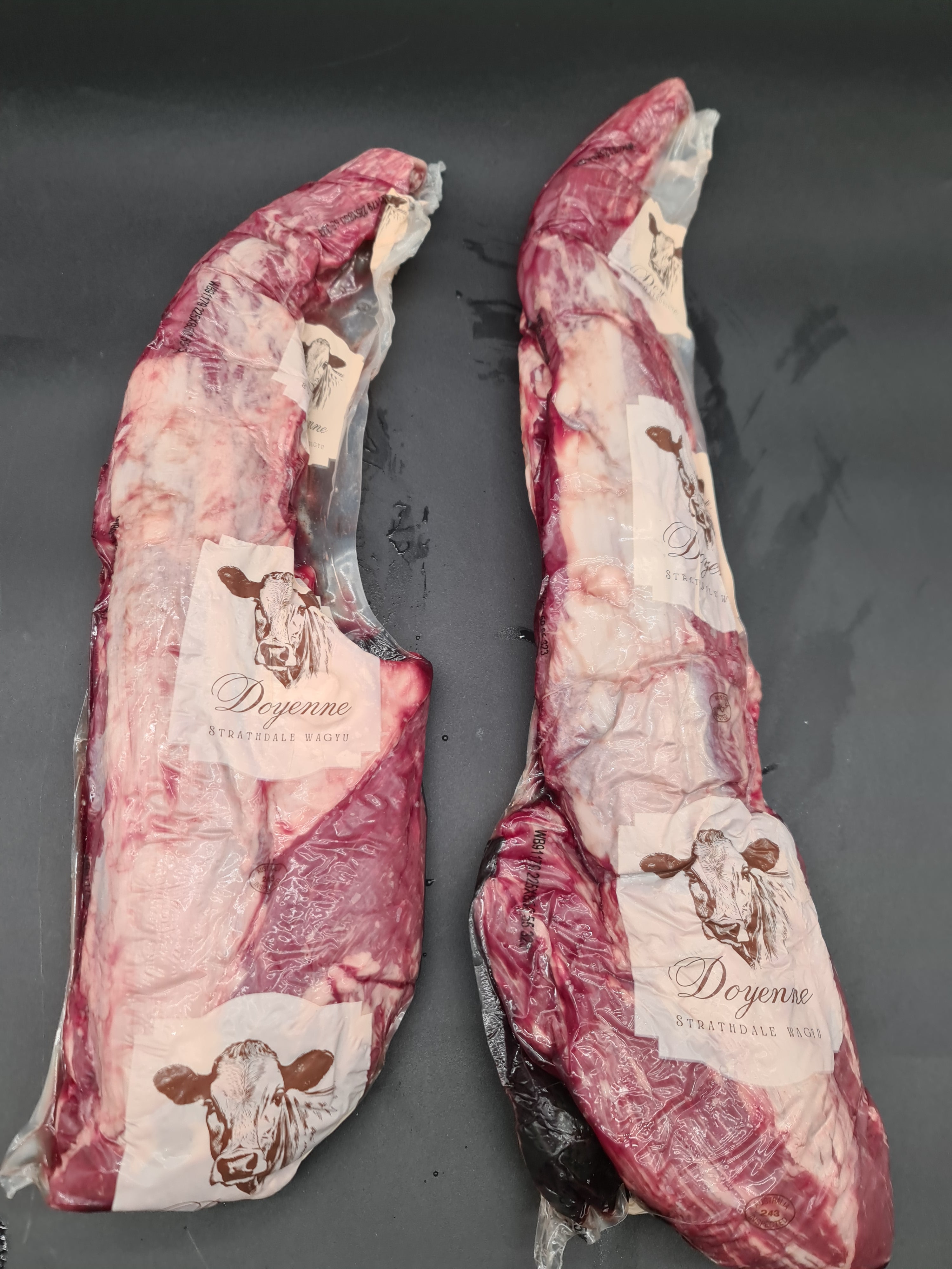 Tenderloin from $129/kg (Was $145/kg) - Grain-fed full blood wagyu MB8-9 - Strathdale