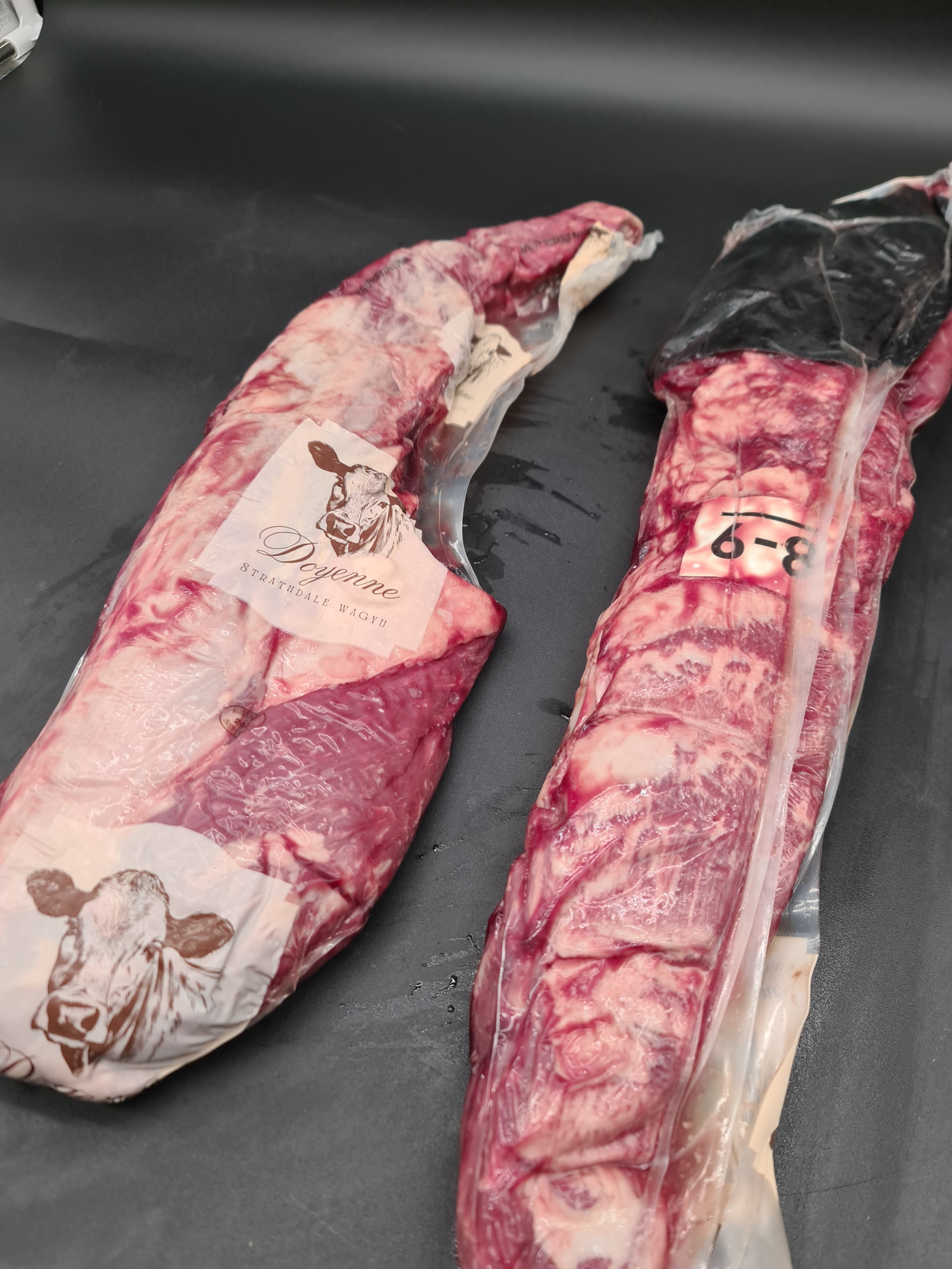 Tenderloin from $129/kg (Was $145/kg) - Grain-fed full blood wagyu MB8-9 - Strathdale