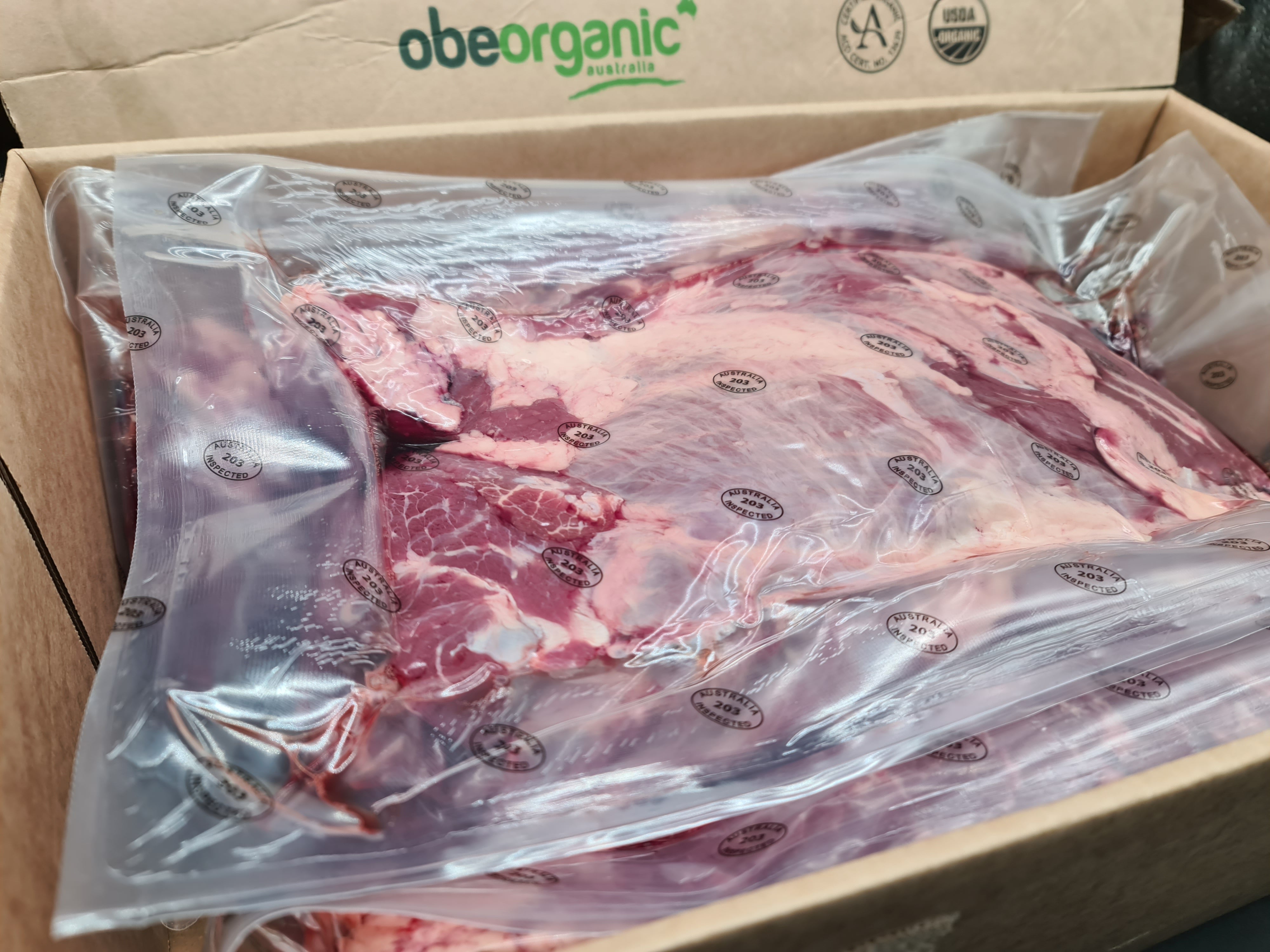 Chuck Roll from $28/kg - 100% Grass-fed and finished Organic Beef - OBE Organic