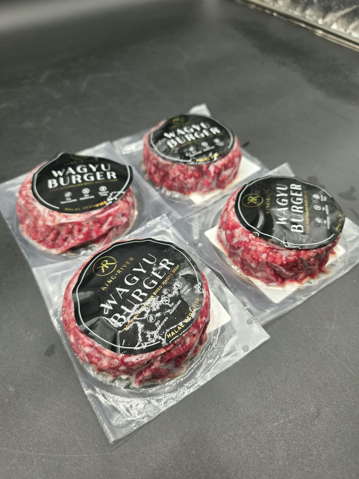 King River Wagyu Beef Mince Patties 155g Each from $32/kg