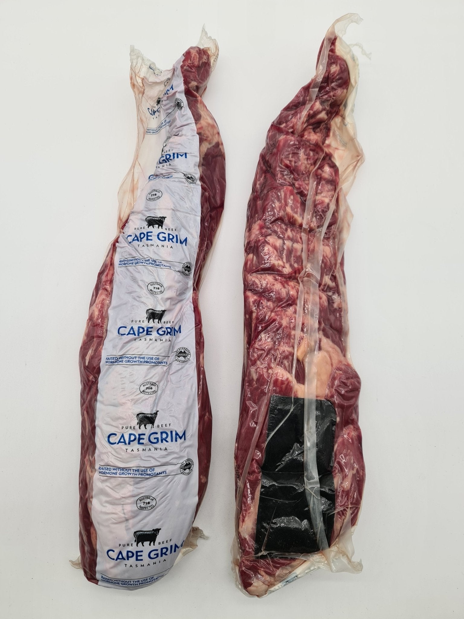 Cape Grim Tasmanian eye fillet close up