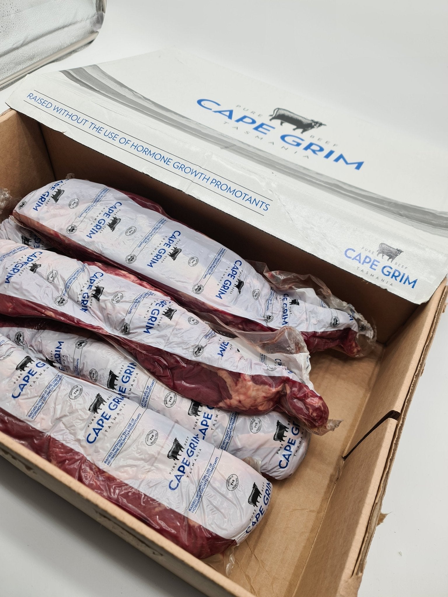 Cape Grim Eye FIllet 100% Grass - Fed & Finished (Tenderloin) Tasmania - Hormone & Antibiotic Free - $65/kg *Special* - Carnivore Society