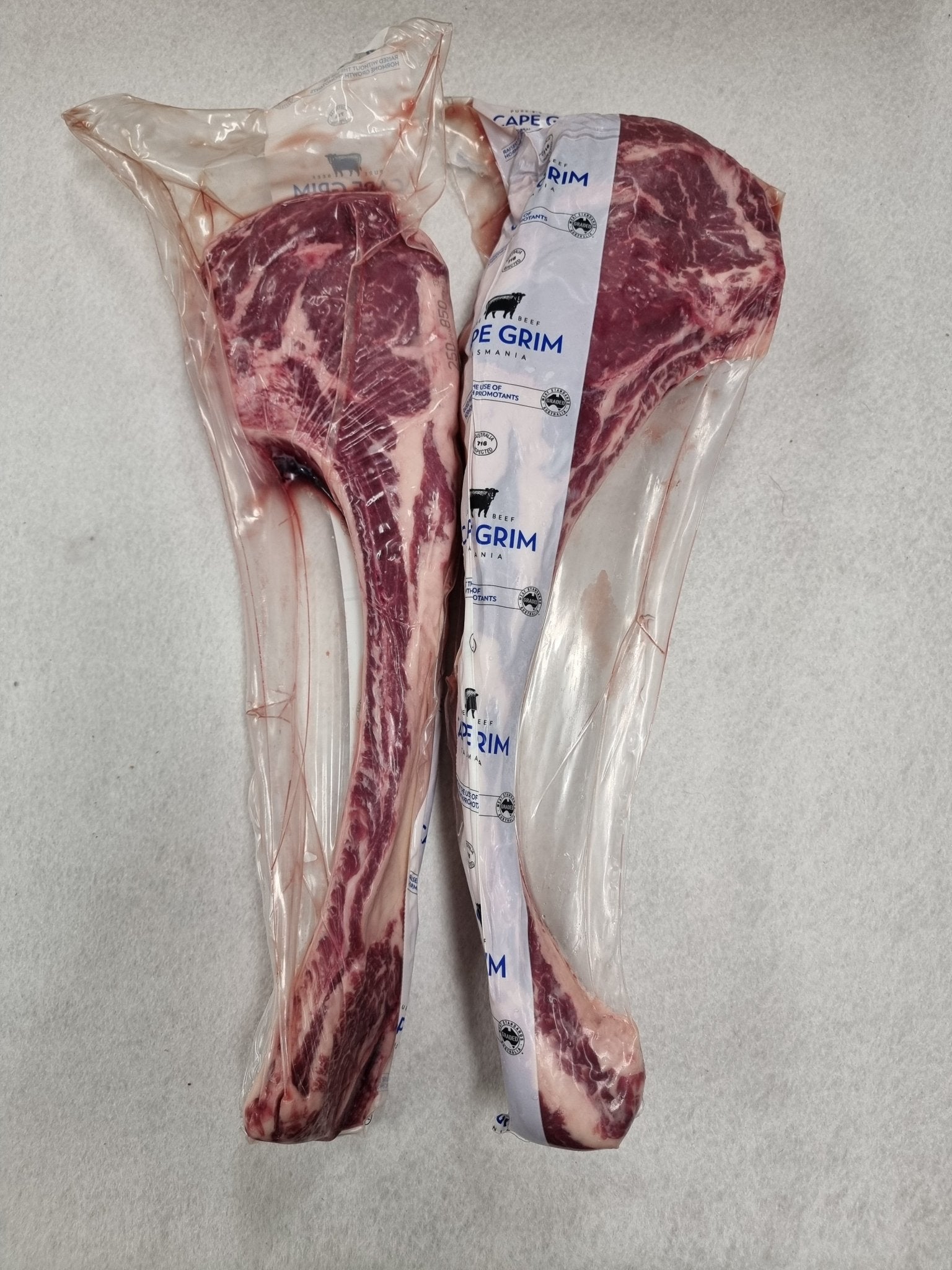 Cape Grim Tomahawk - $48/kg - Tasmania Grass - Fed, Antibiotic, Hormone Free - Carnivore Society